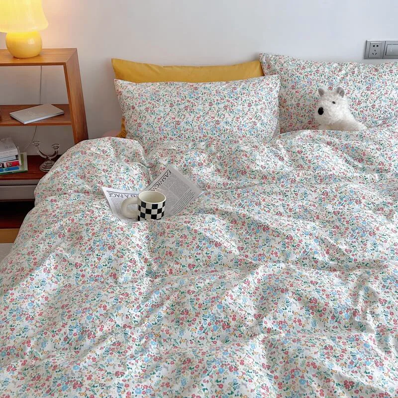 Easy-to-Use Cottagecore Grandma Bedding Set Excellent