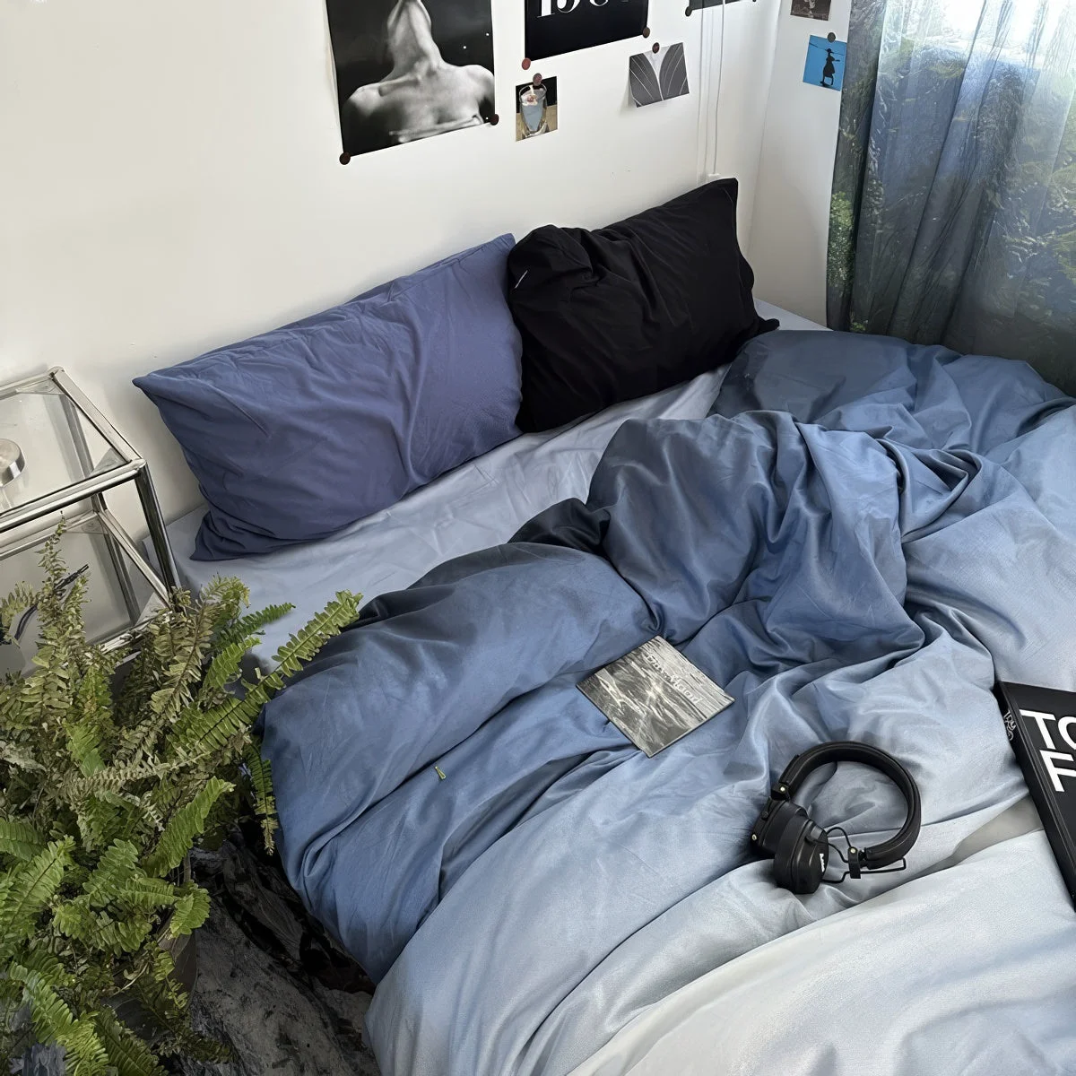 Soft Blue Gradients Bedding Set Verified