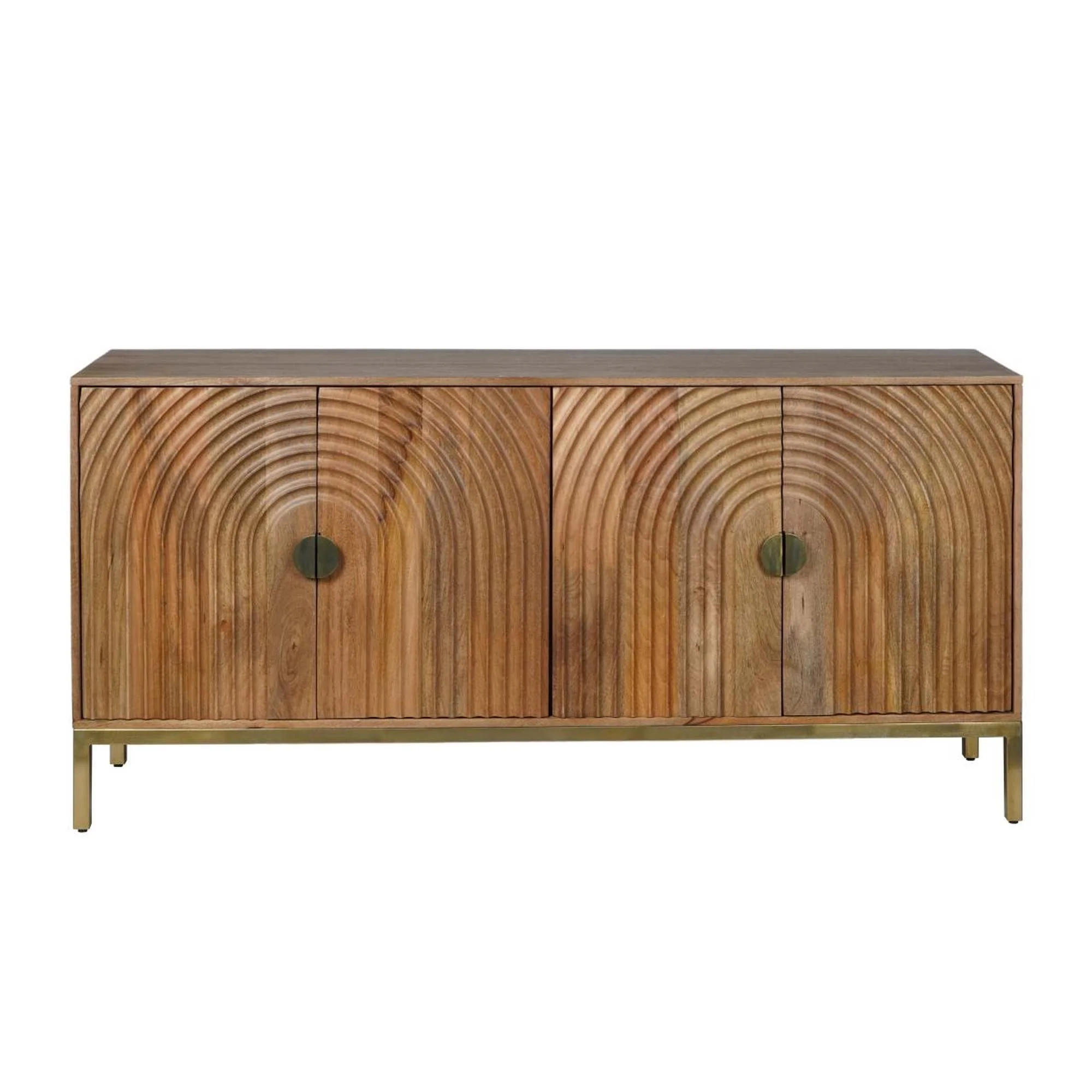 First-Class Asher 4 Door Accent Cabinet Fashionable