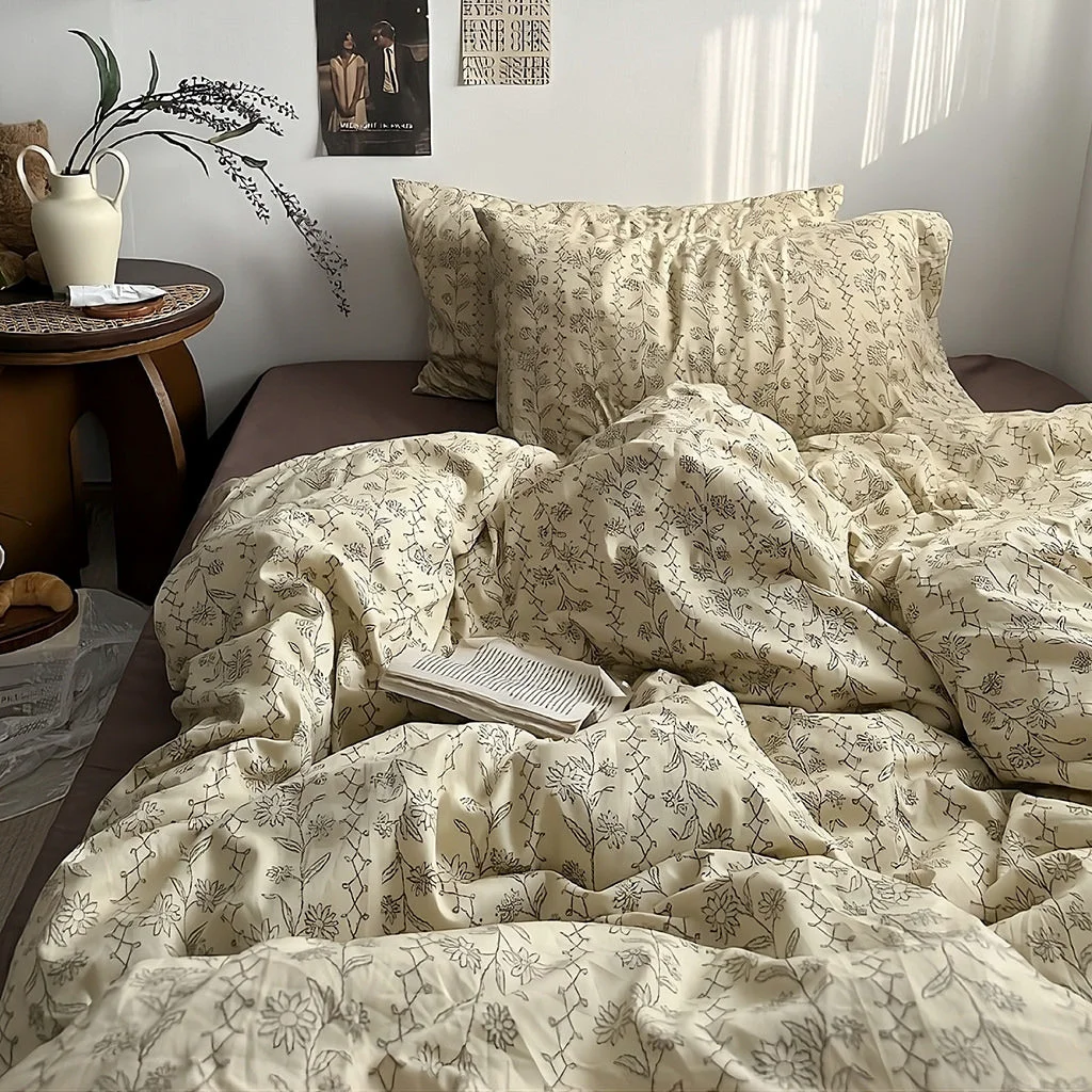 Trusted Vintage Floral Dream Bedding Set Excellent