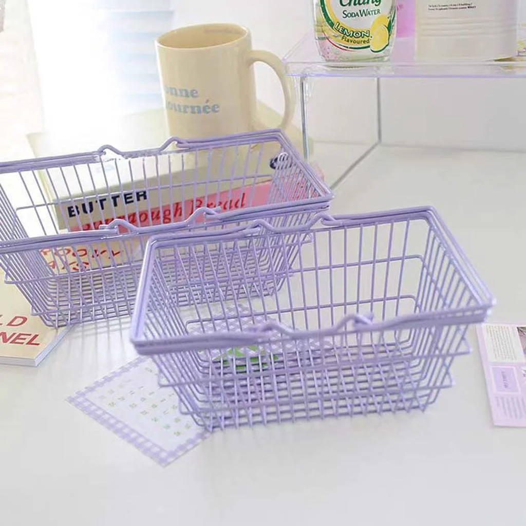 Excellent Mini Shopping Cart Storage Basket Quality