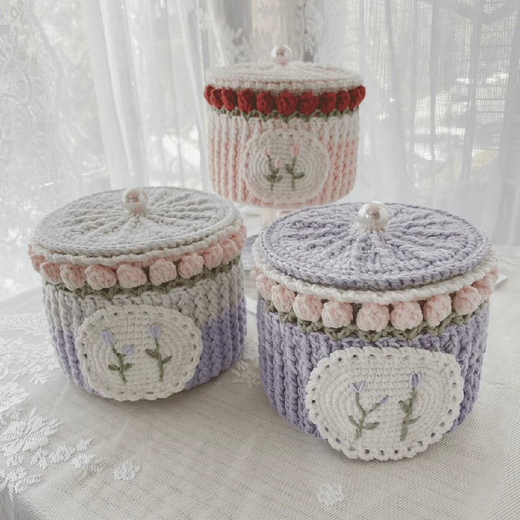 Effective Garden Collection – Handmade Ombre Crochet Organizer Contemporary