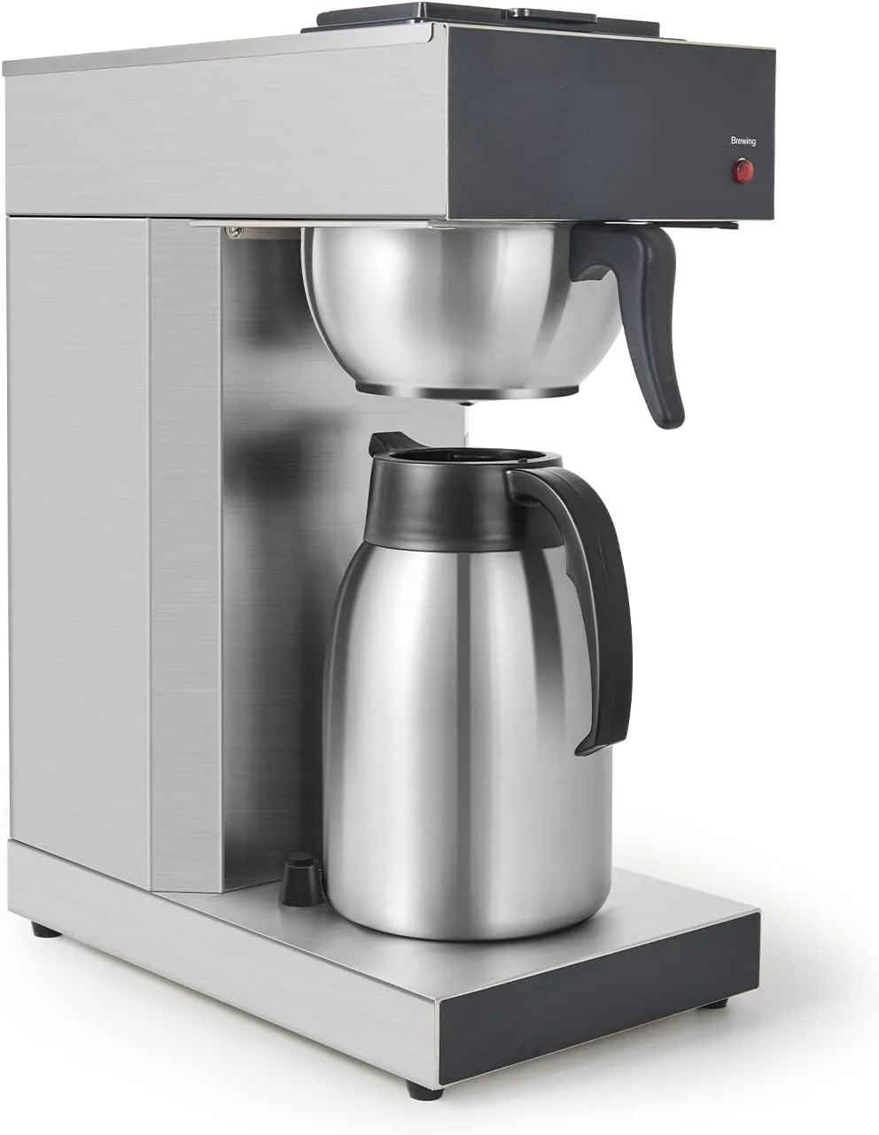Expertly Made Sybo Commercial Coffee Makers 12 Cup Drip Coffee Maker Brewer with 74Oz thermal carafe Stainless Steel Cafetera SF-CB-1AA Fashionable