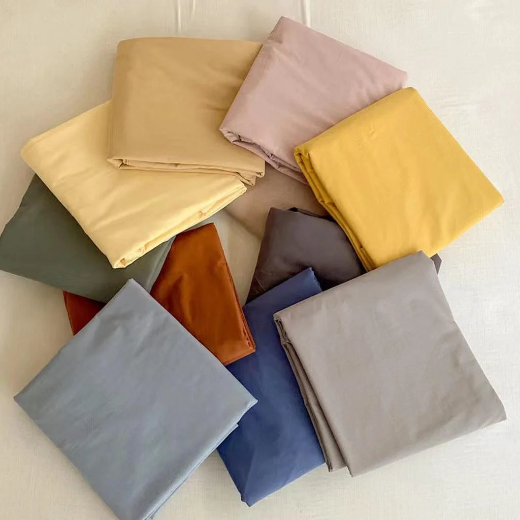 Natural Washed Cotton Sheet Set – 14 colors Functional