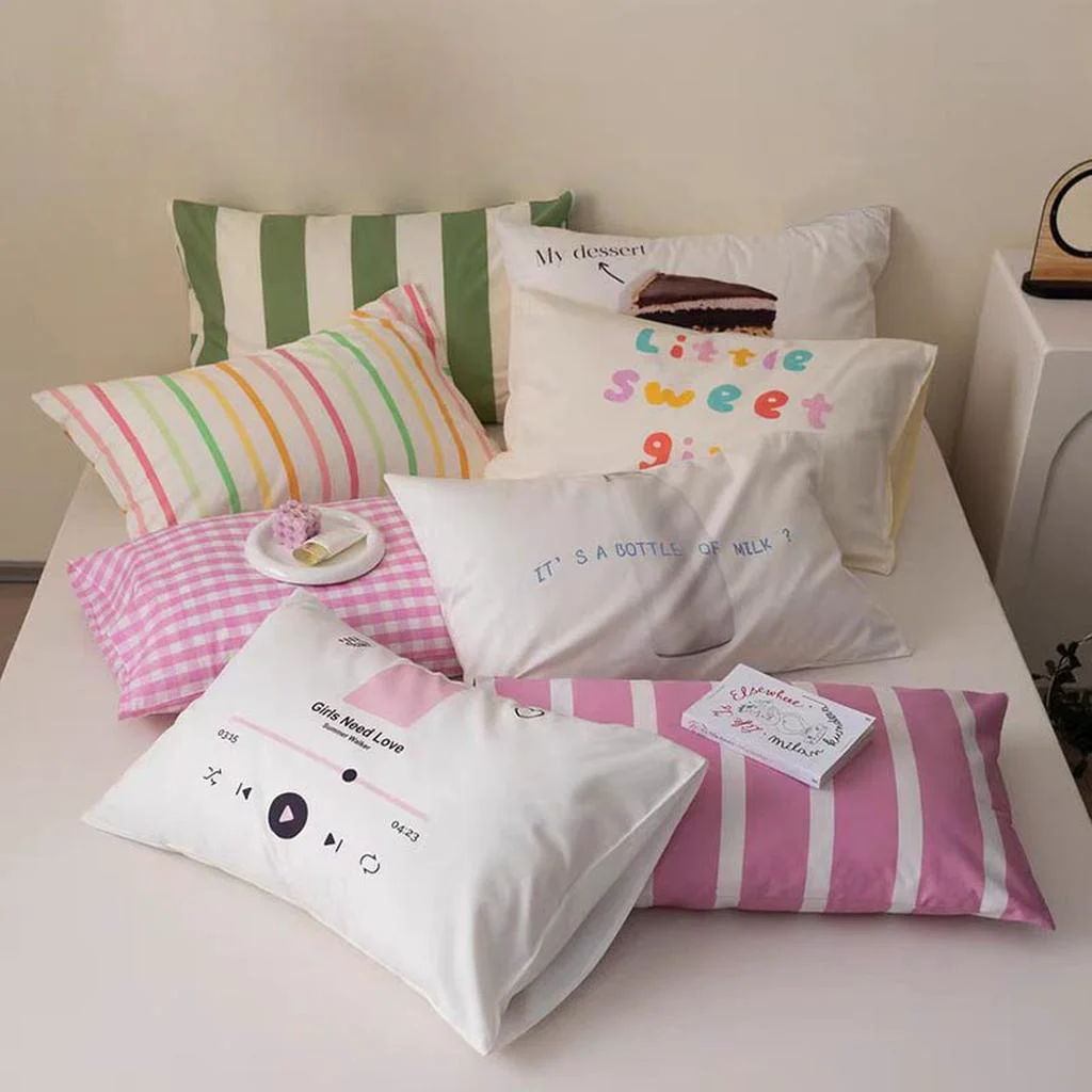 Flexible Coastal Summer Printed Pillowcase Comfortable