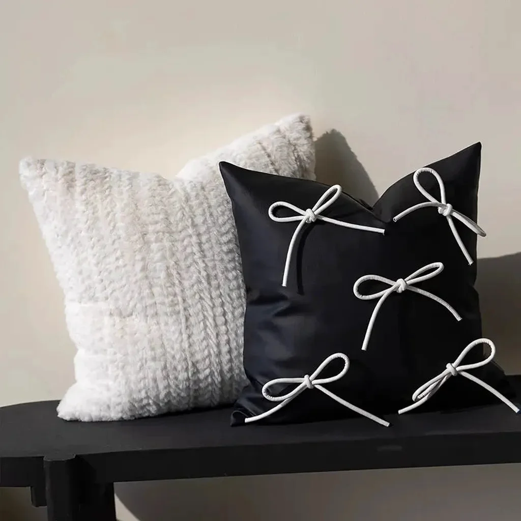 Top-Quality Decorative Faux Leather Throw Pillow Practical