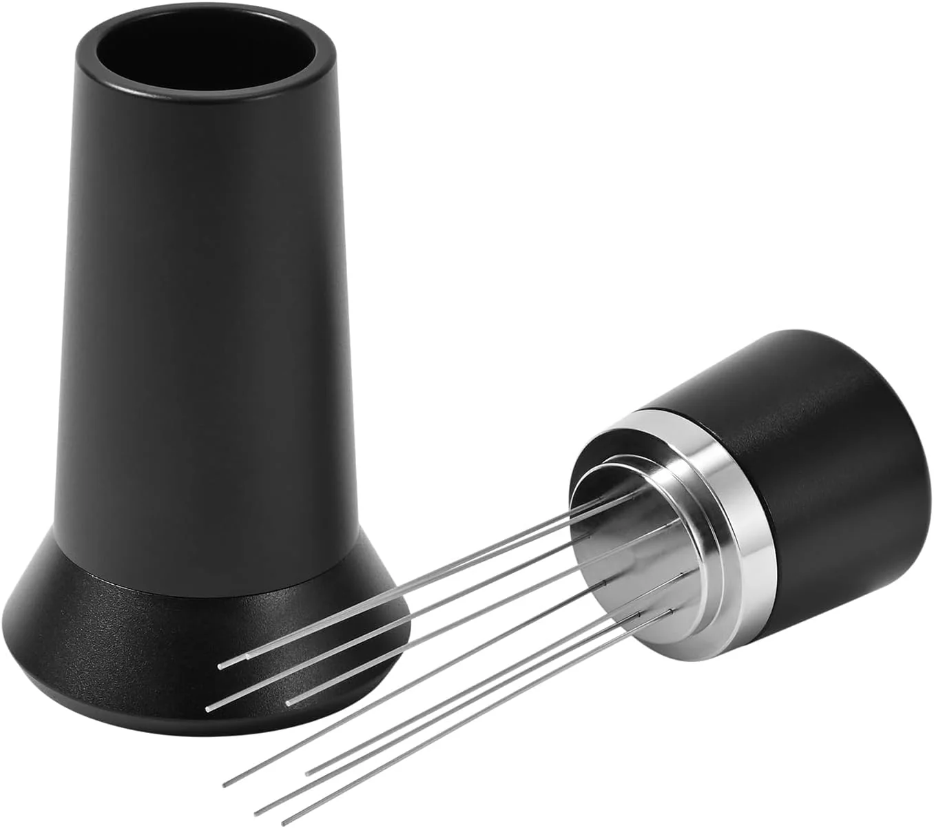 Sustainable Espresso Needle Distribution Tool WDT Tool Espresso Stainless Steel 8 Needles Espresso Needle Distributor Functional