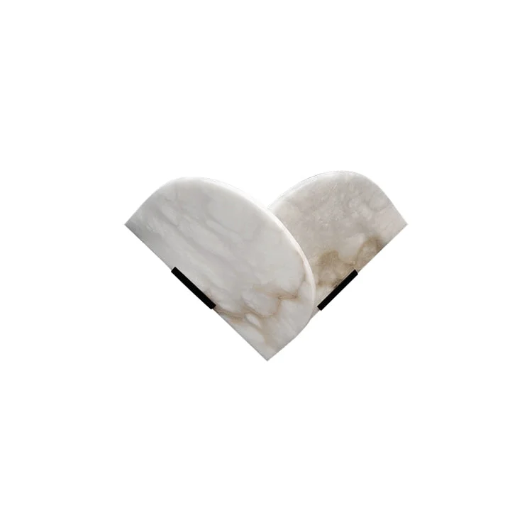 Enhanced Fan-Shaped Alabaster Wall Light Reliable