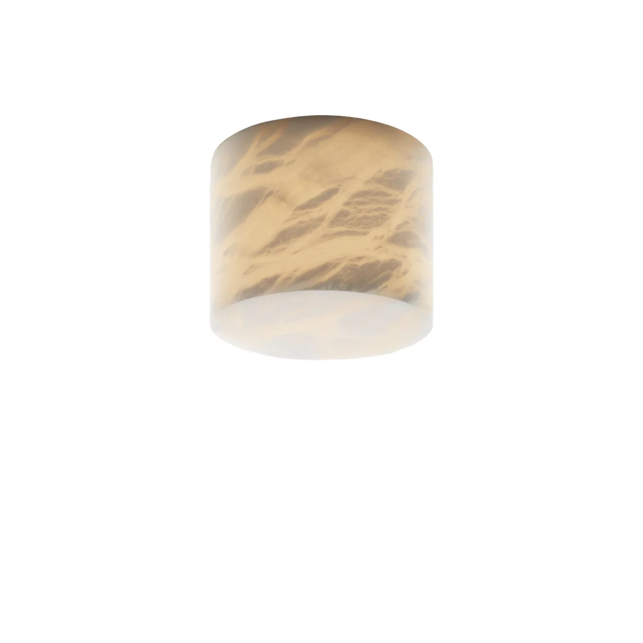 Authentic Small Alabaster Ceiling Light Quality