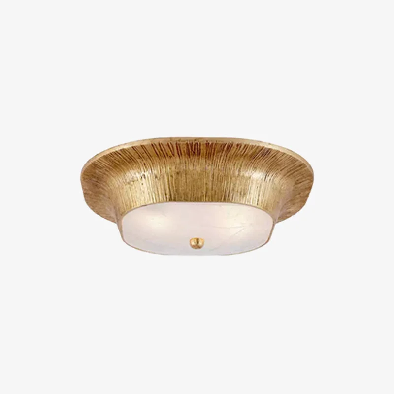 Detailed Kelly Wearstler Utopia Round Flush Mount High-End