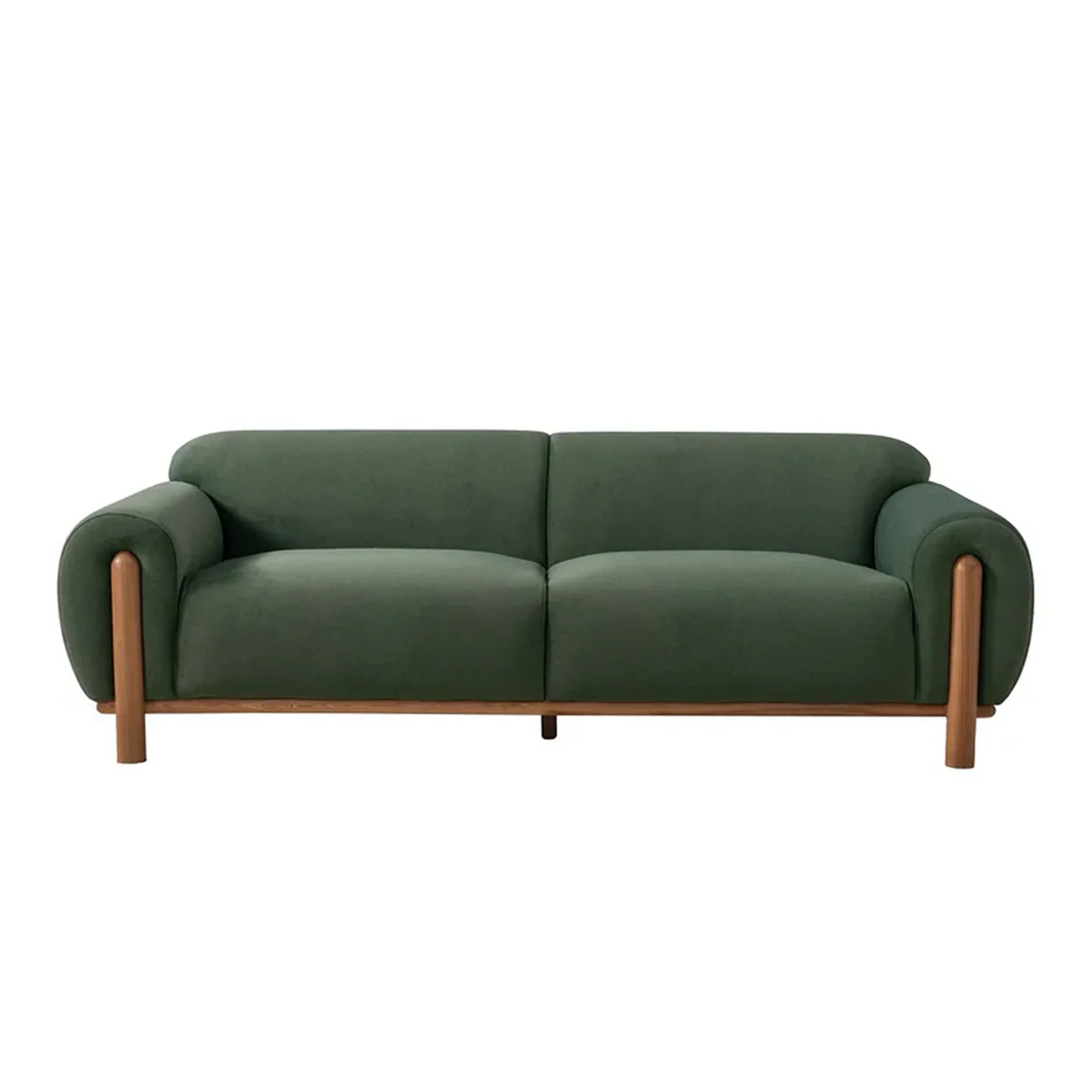 Elite Idun Sofa – Green Velvet Dependable