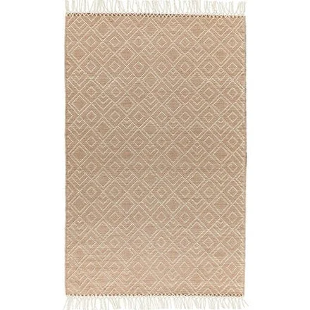 Soft CIMO HAND WOVEN RUG IVORY RUST Next-Generation