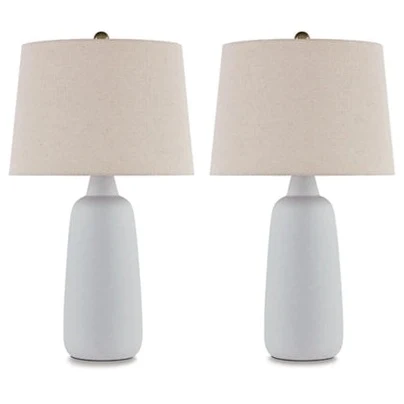 Original Yuuma Table Lamp Set of 2 Refined