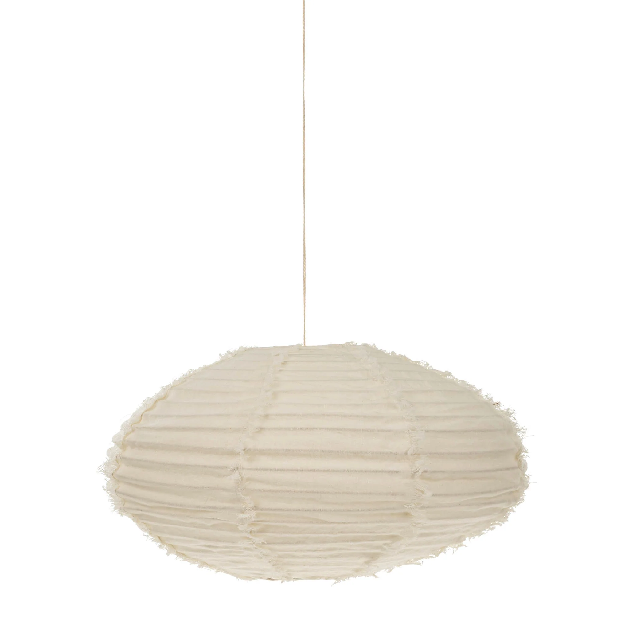 High-End Lina Linen Lampshade M Ivory Environmentally Friendly