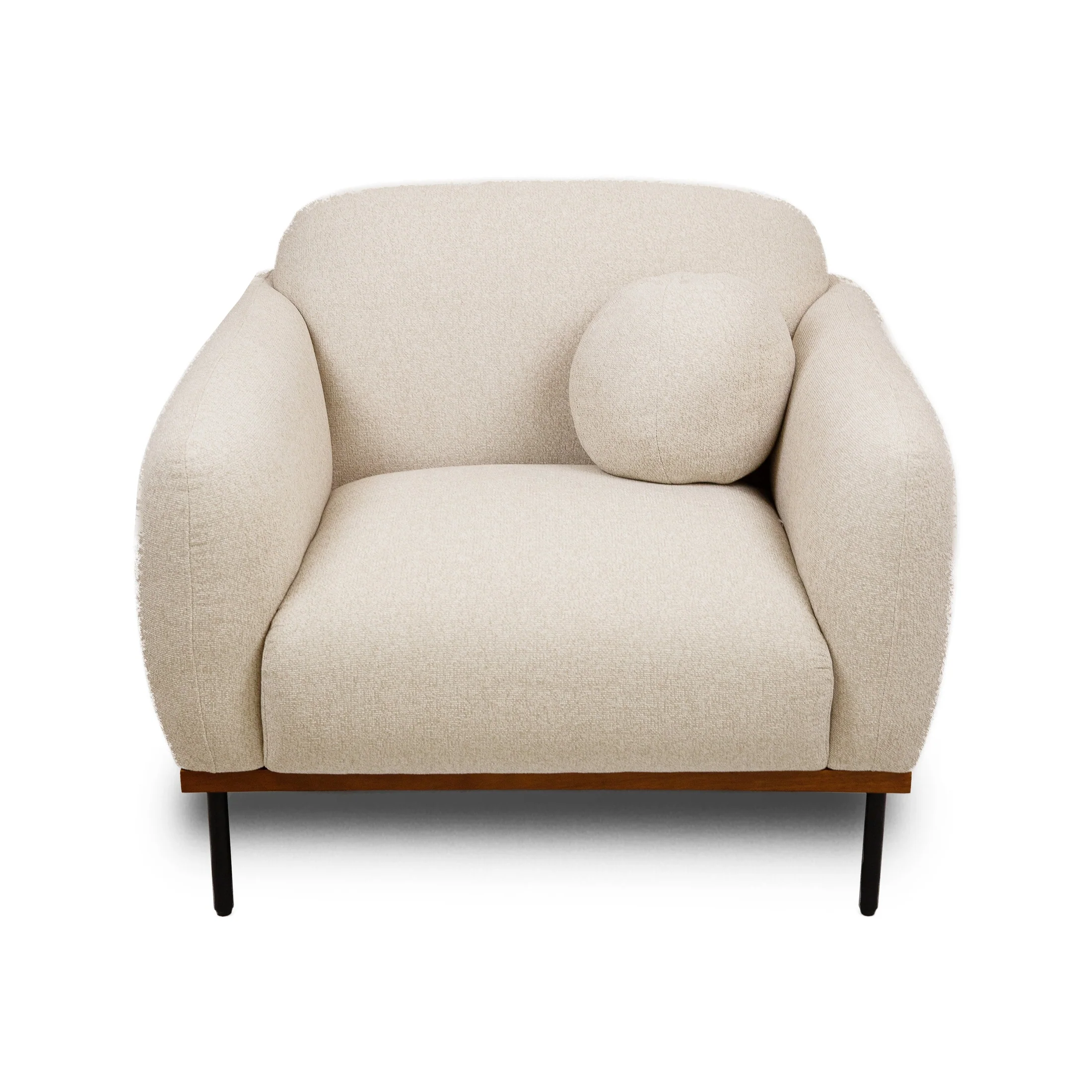 Exceptional Rodeo Accent Chair with Premium Believe Fabric – Beige Classic