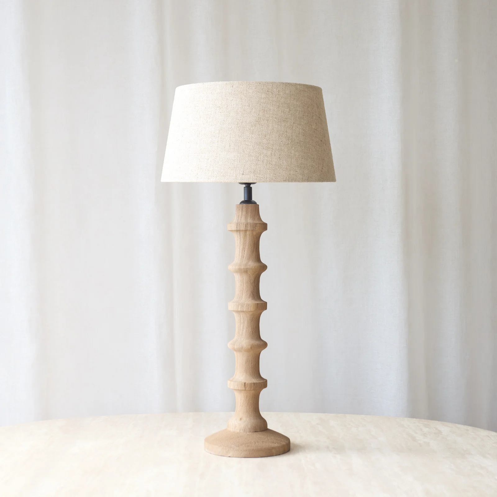 Fine Cecily Table Lamp Brown 52cm Safe