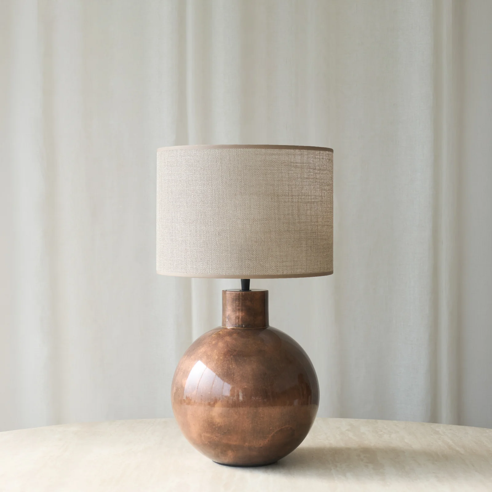 Next-Generation Benu Table Lamp Bronze 36cm High-Performance