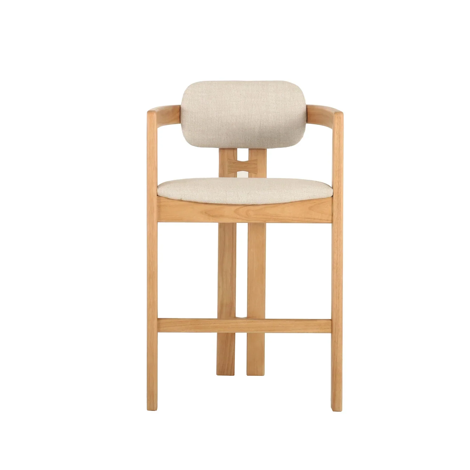 Innovative Monterrey Counter Stool – Cream Tweed Relaxed