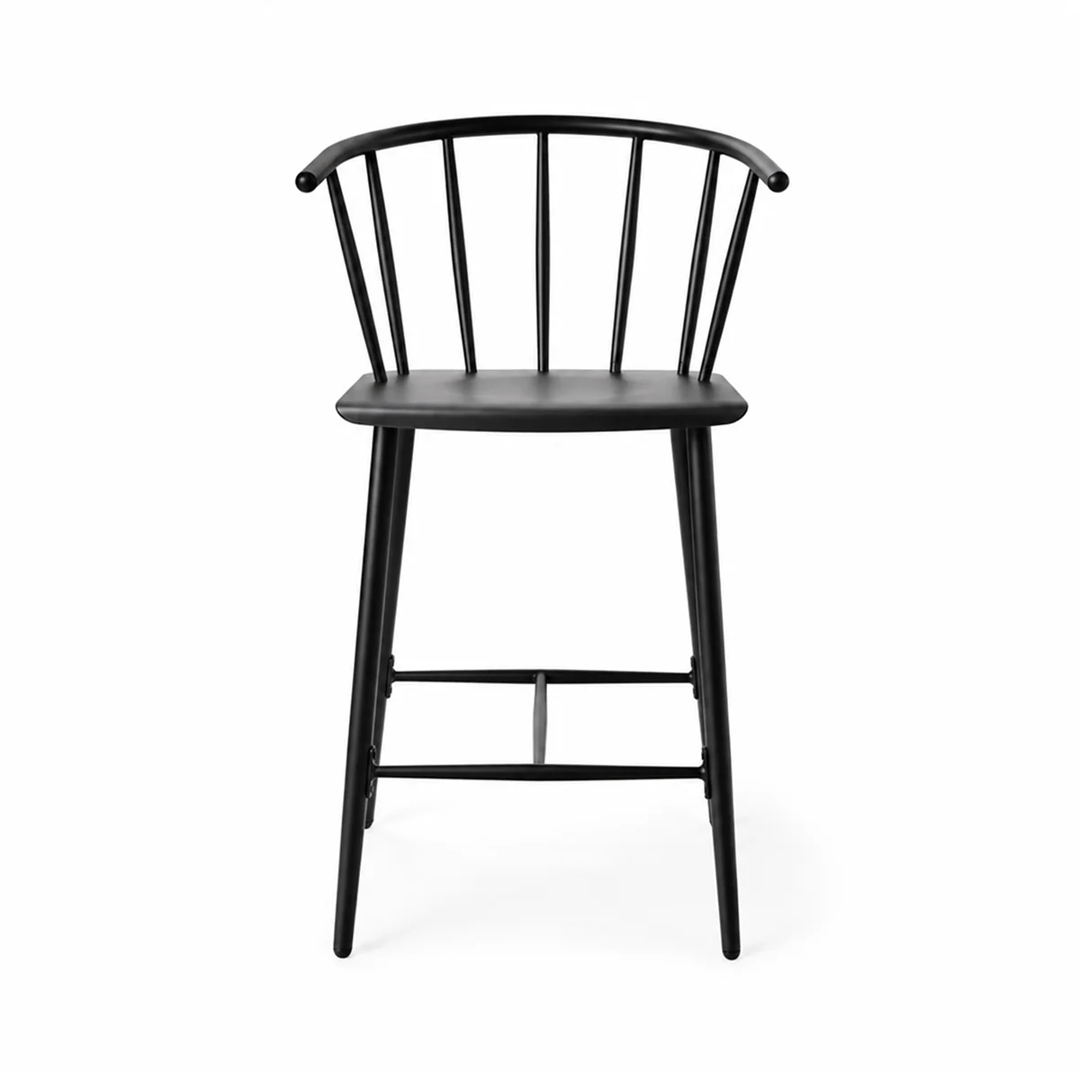 Artisan Colin Black Metal Counter Stool Relaxed