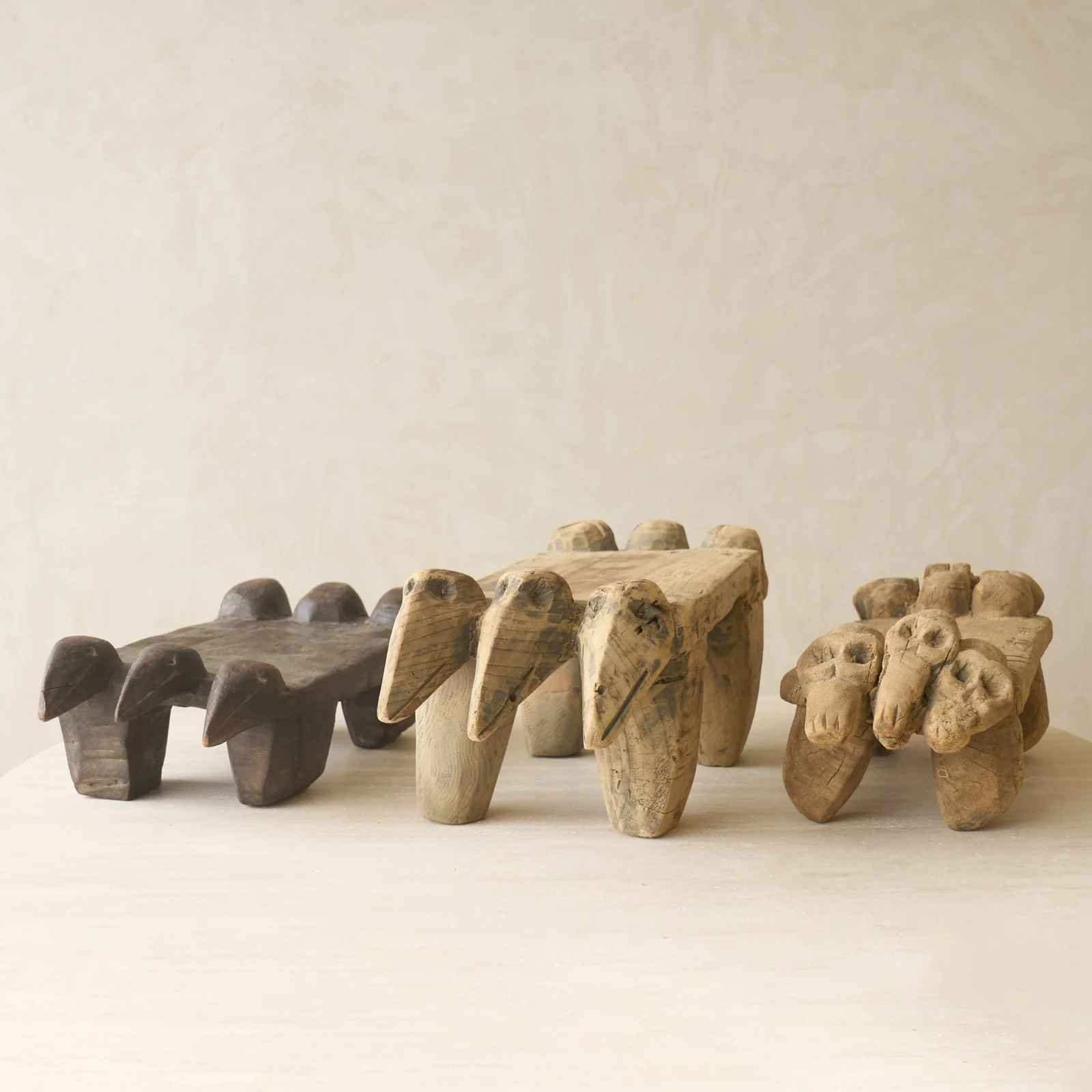 Responsible Vintage Naga Tribal Stool Next-Generation
