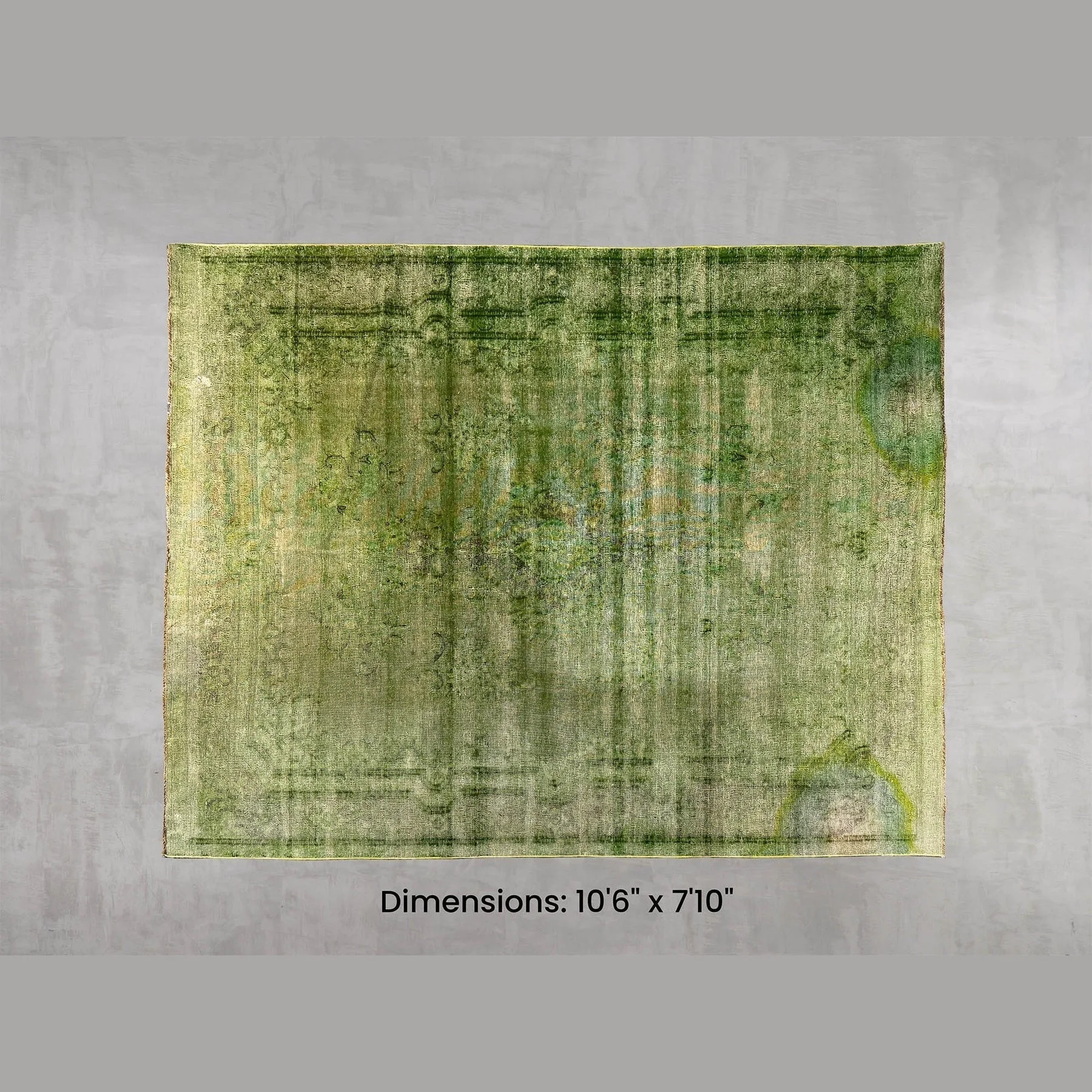 Safe Namaste Rug – Green 10’6 x 7’10 High-End
