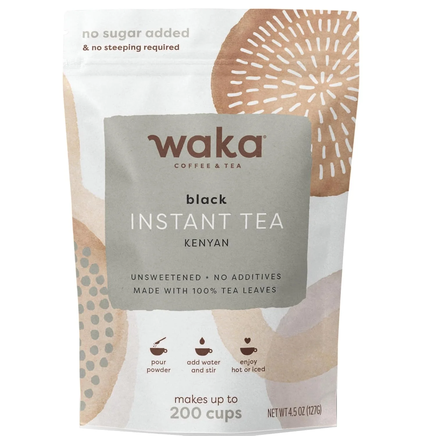 Dependable Waka Instant Kenyan Black Tea Powder Fashionable