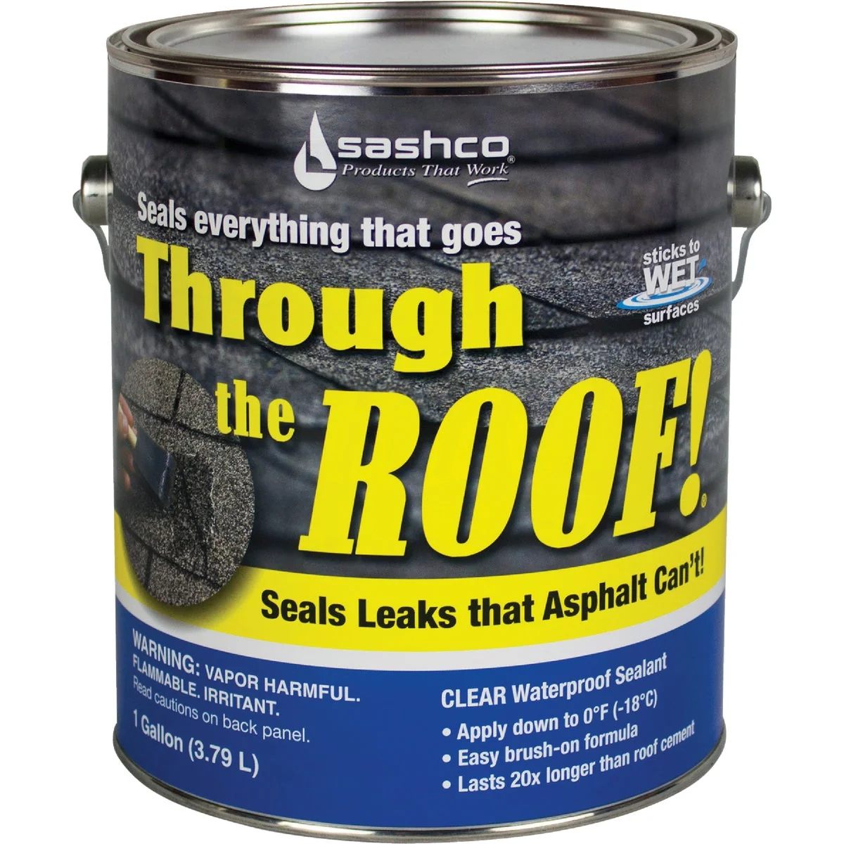 Selected Through the Roof 1 Gal. Cement Patching Sealant Consistent