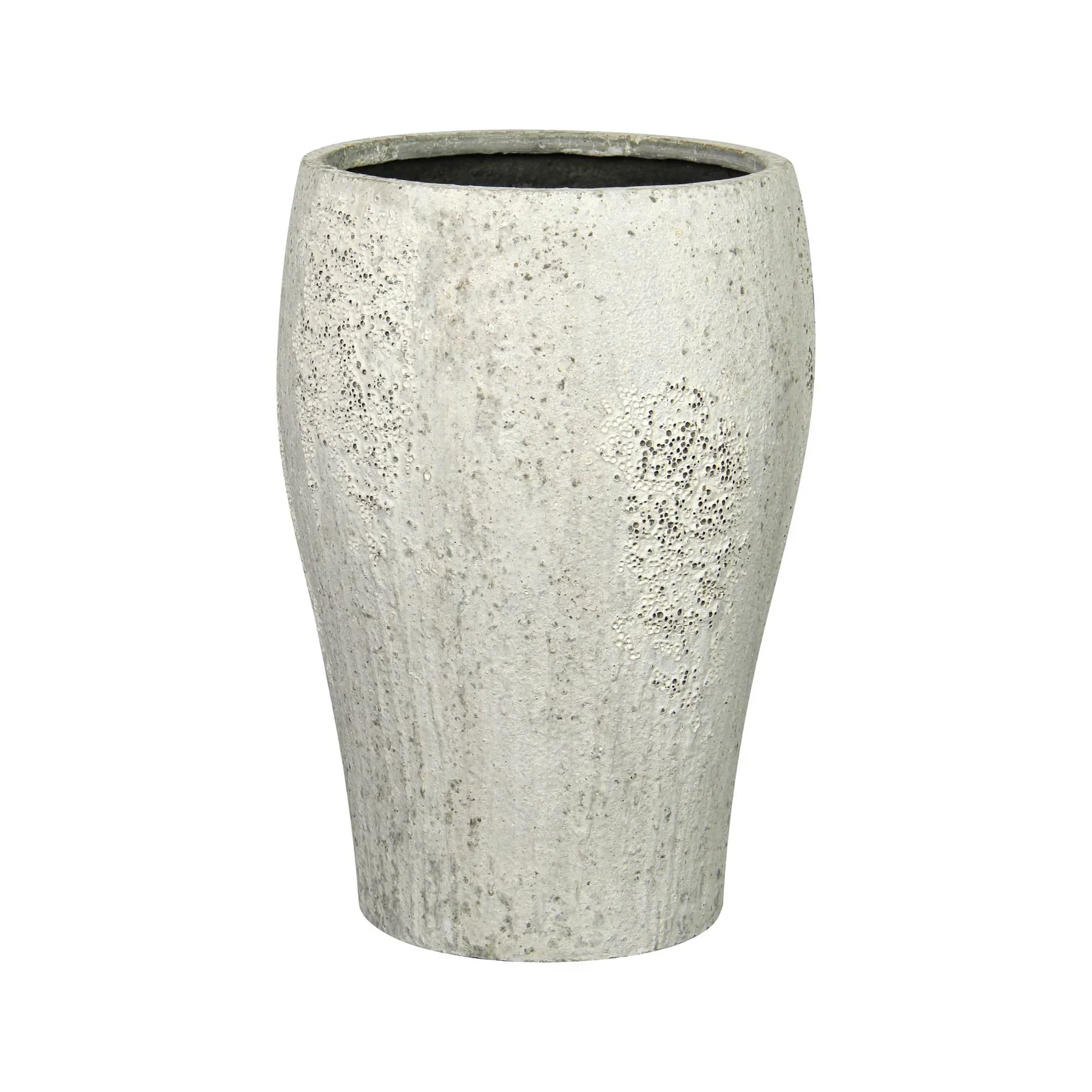 Official Uxmal Large Pot – Antique White Detailed
