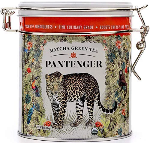 Prestigious Pantenger Organic Matcha Green Tea Powder 3 OZ – 70 Servings Japanese Matcha Powder Premium First Harvest Latte Smoothie Grade. Quality