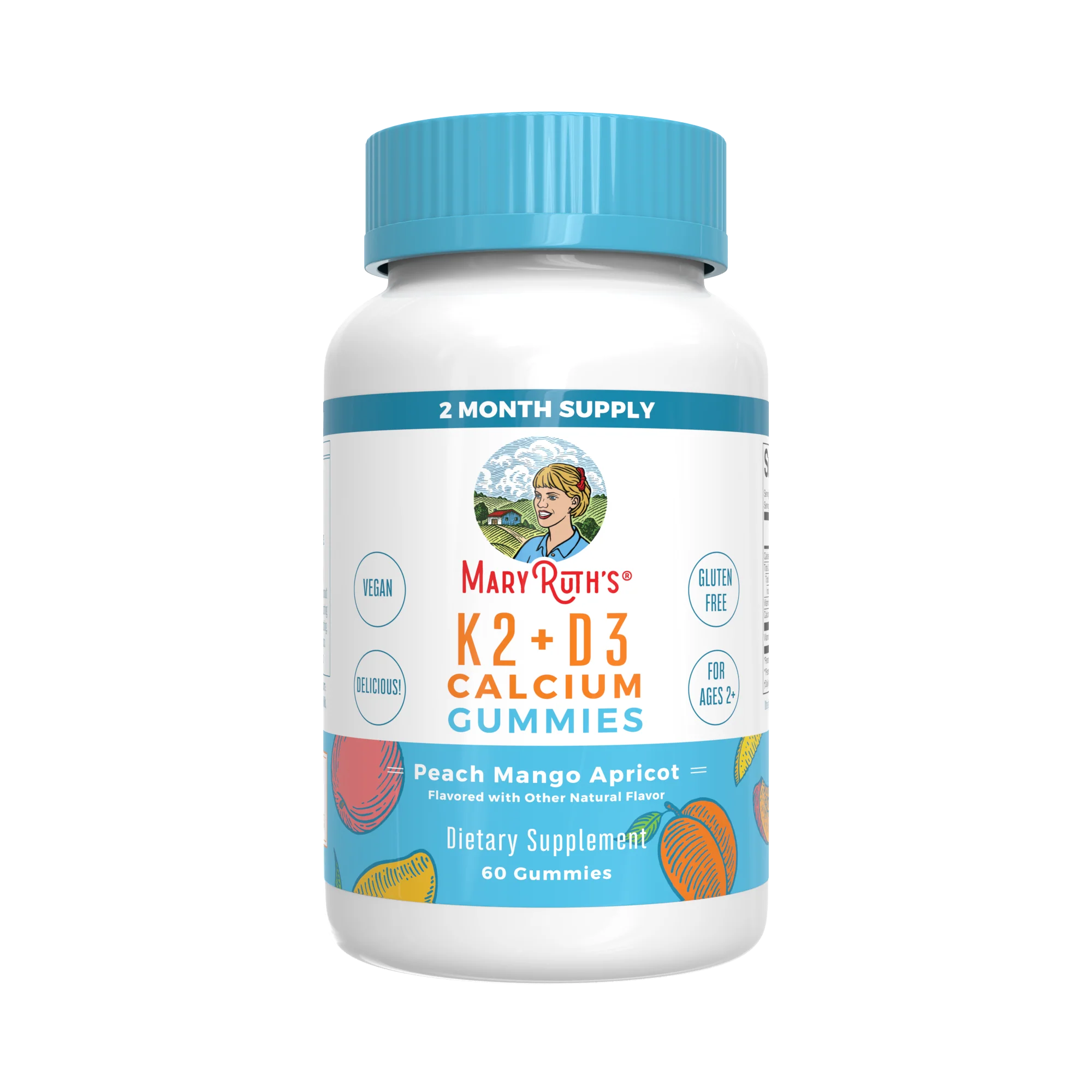 Classic MaryRuth’s Vitamin K2 D3 Calcium Gummies High-Quality