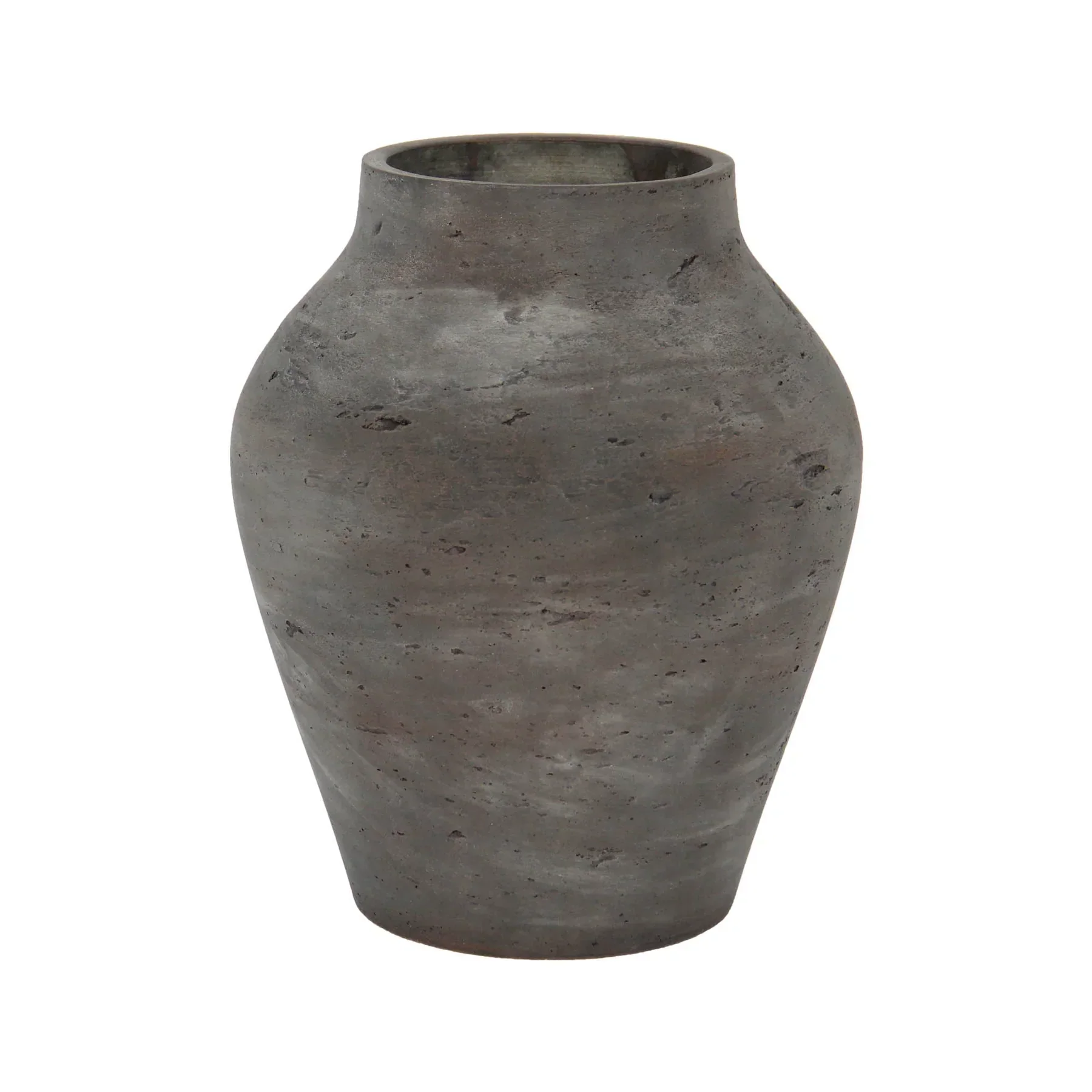 Practical Amphora Large Vase – Rustic Brown Long-Lasting