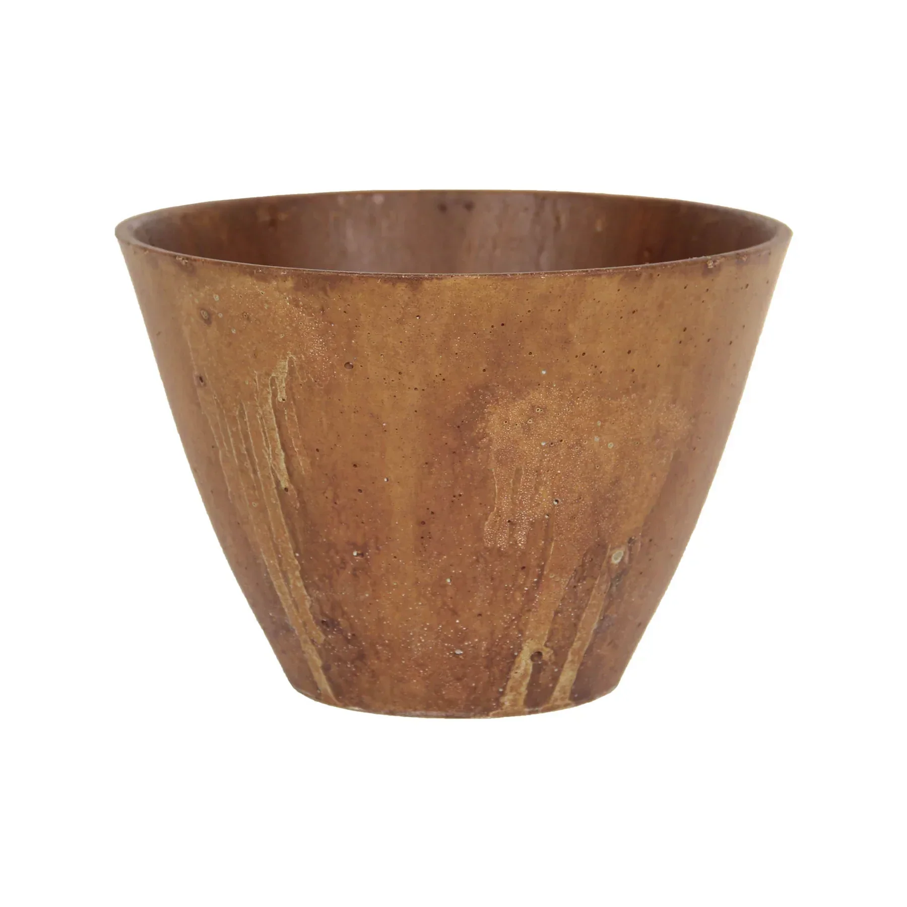 Elite Rustic Conical Bowl – Corten Casual