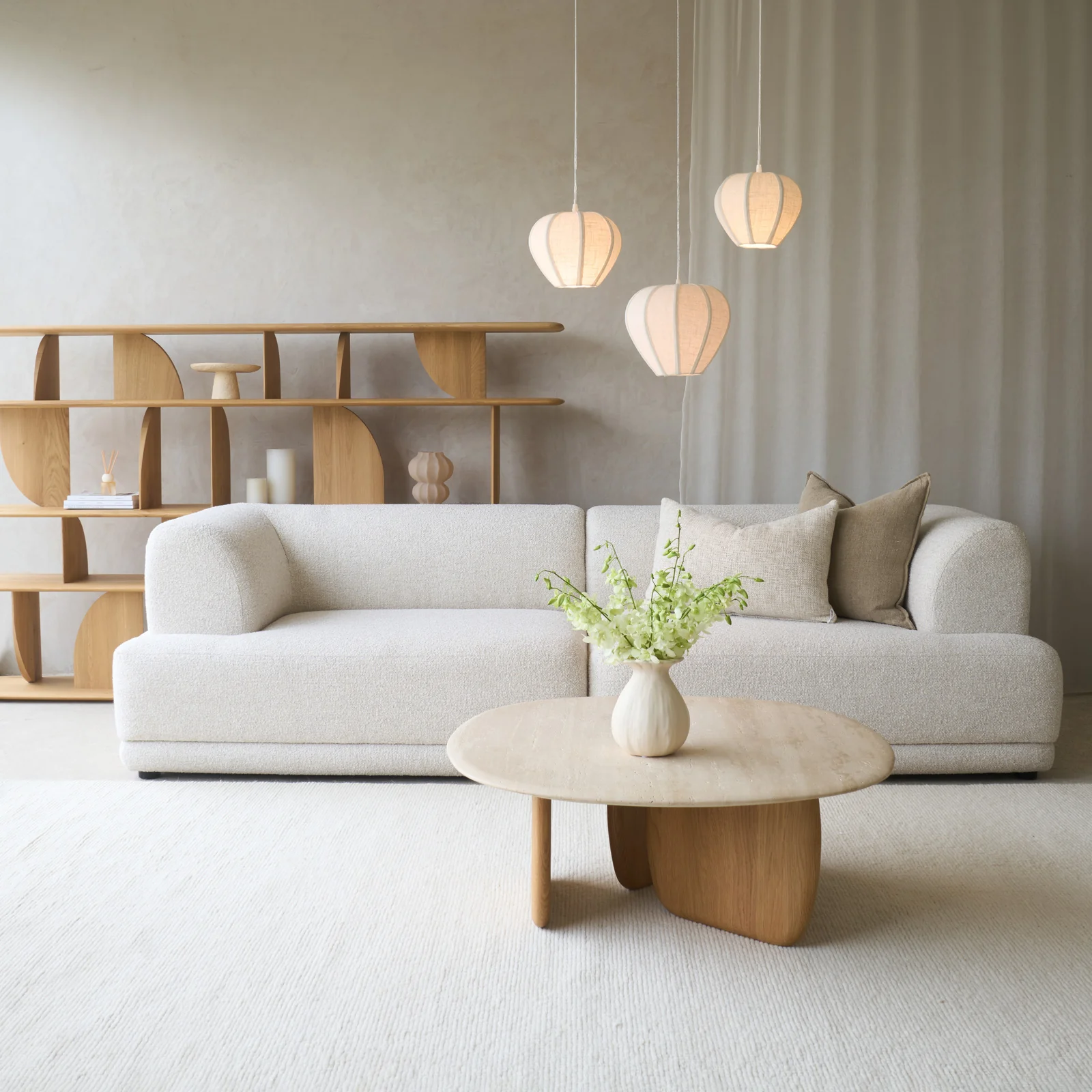 Certified Folio Modular Sofa 3 Seater – Parchment 260cm Outstanding