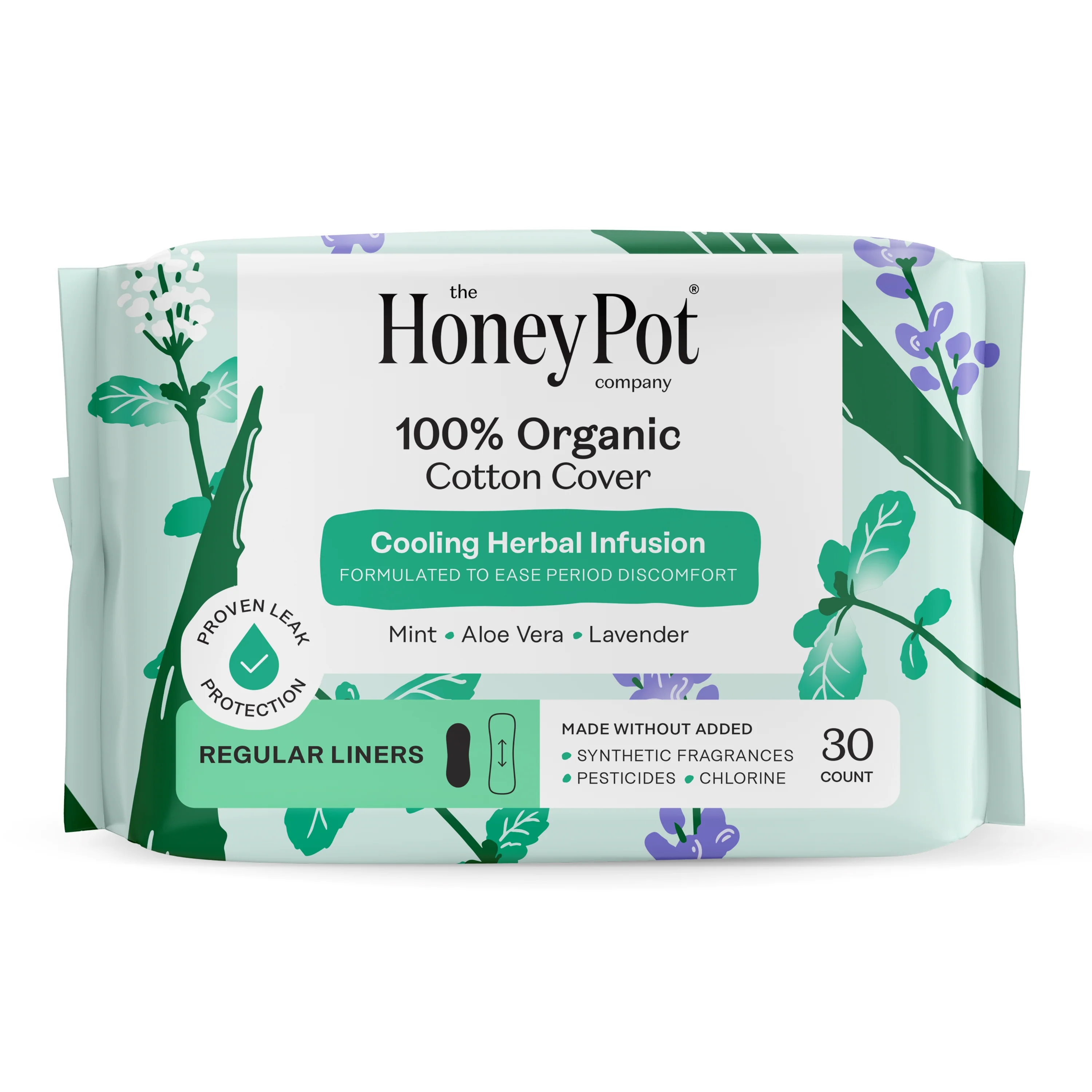 Modern HoneyPot Regular Liners – Cooling Herbal-Infused Soft
