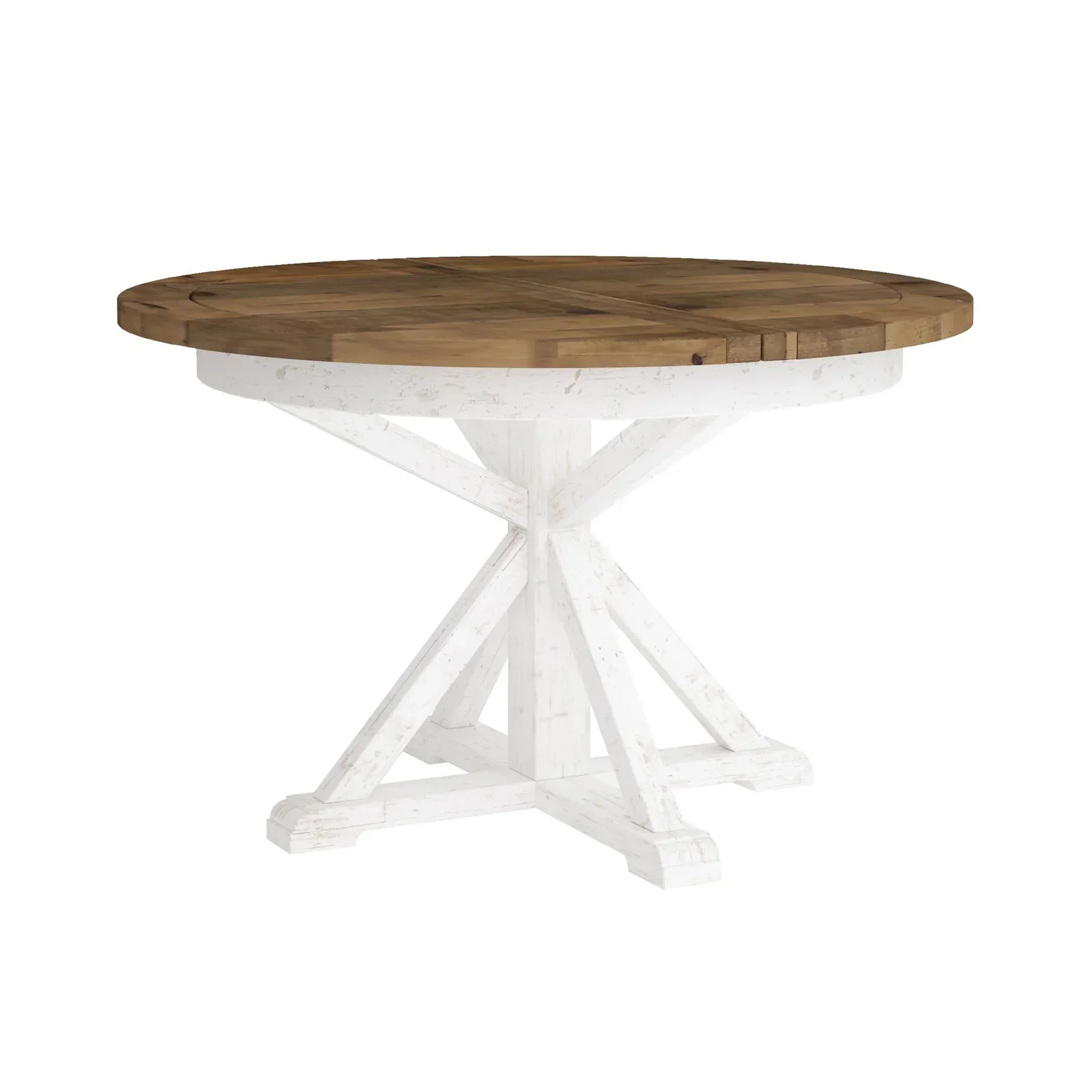 Reusable Provence Round Extension Table 47 63 Pure