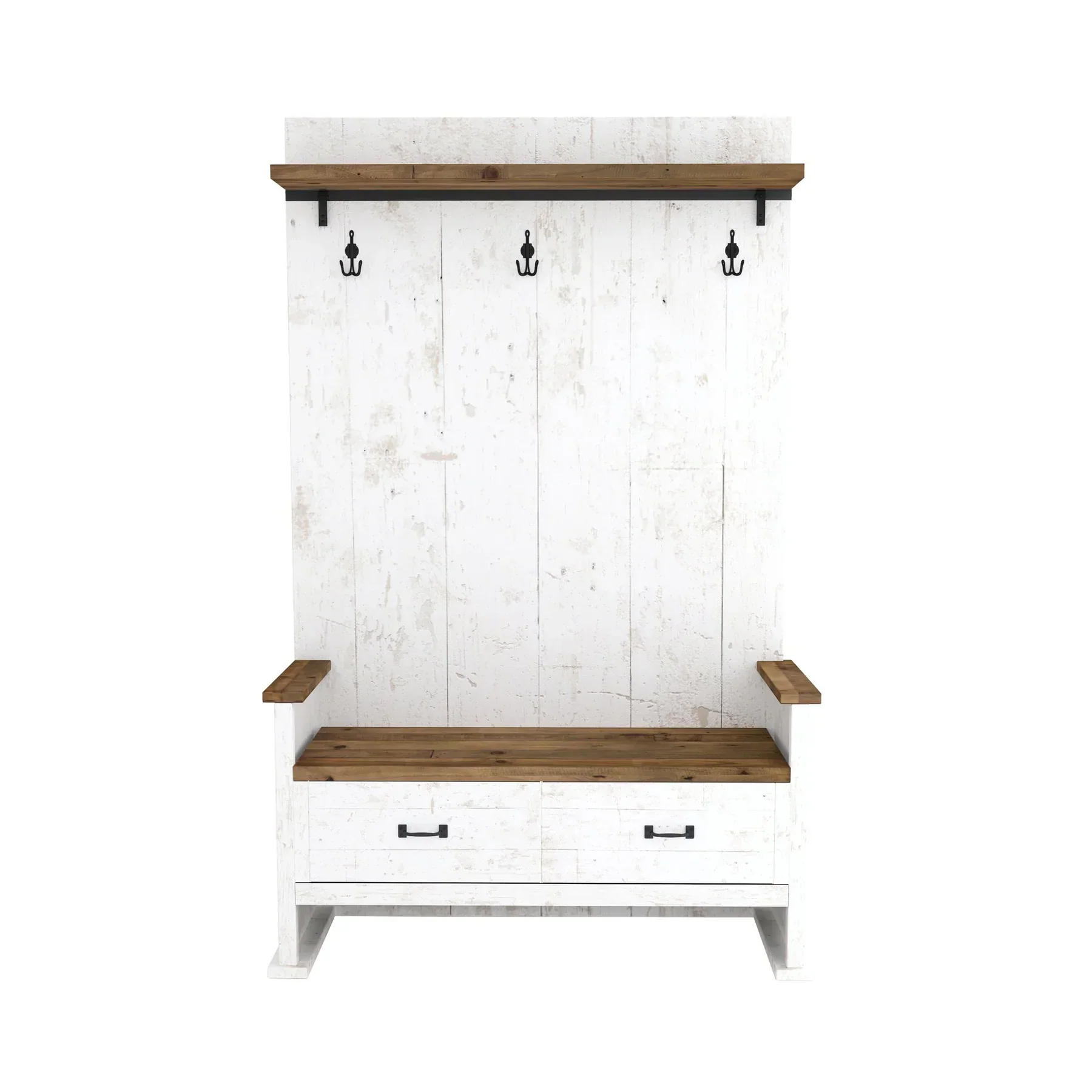 Healthy Provence Hall Bench 2 Drawer Smart