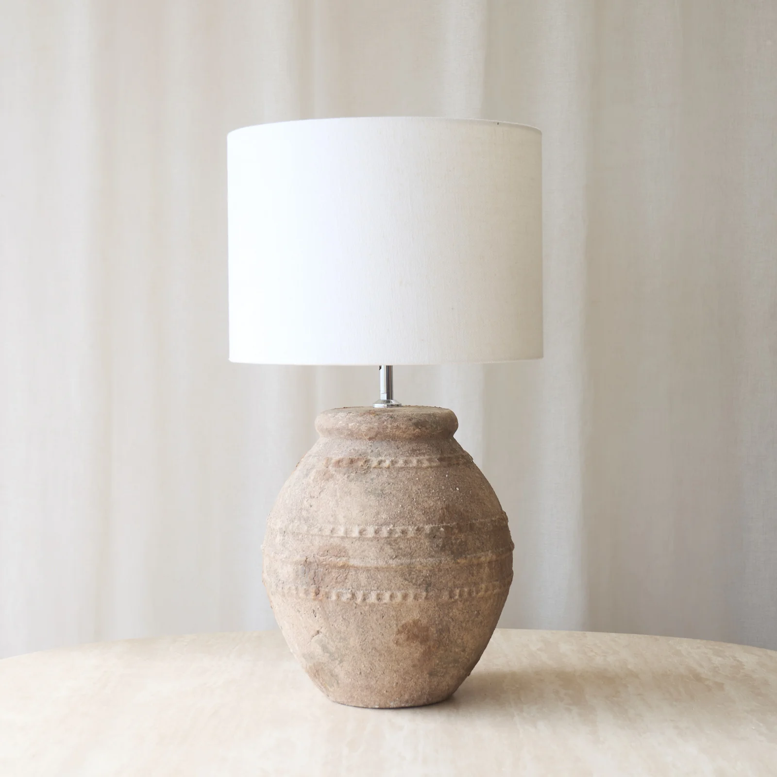Minimalist Ventura Lamp Dark Brown 42cm Green