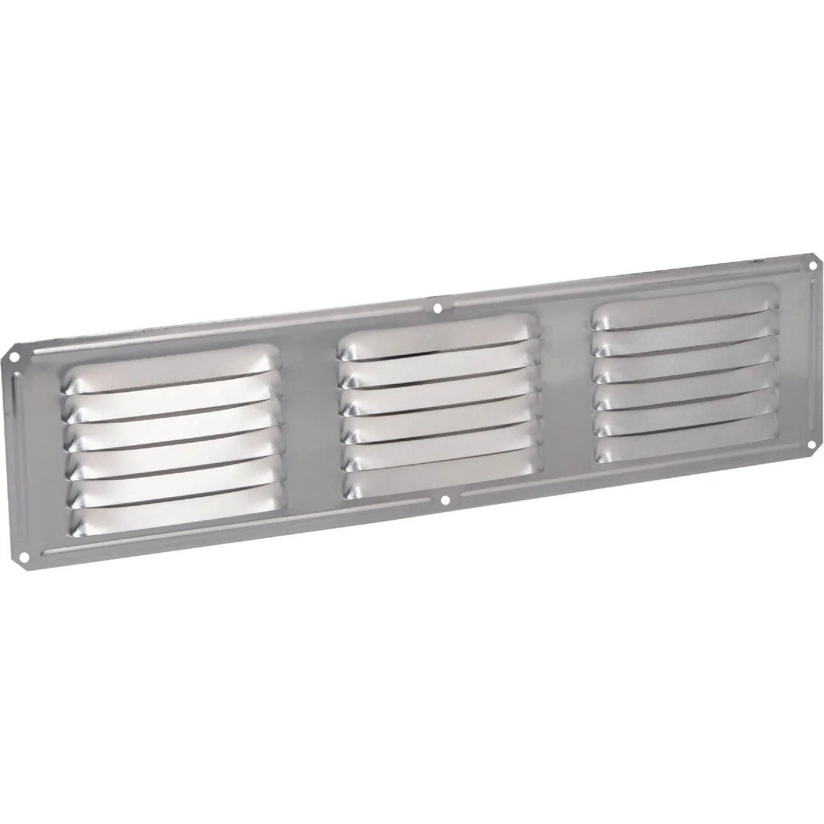 Sustainable Air Vent 16 In. x 4 In. Mill Aluminum Under Eave Vent Efficient
