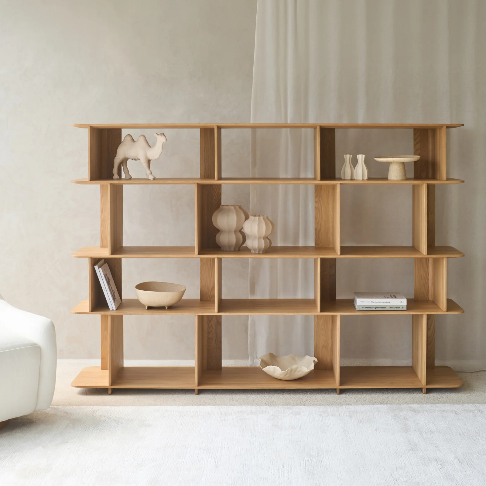 Consistent Jaunt Shelf Oak 200cm Unique
