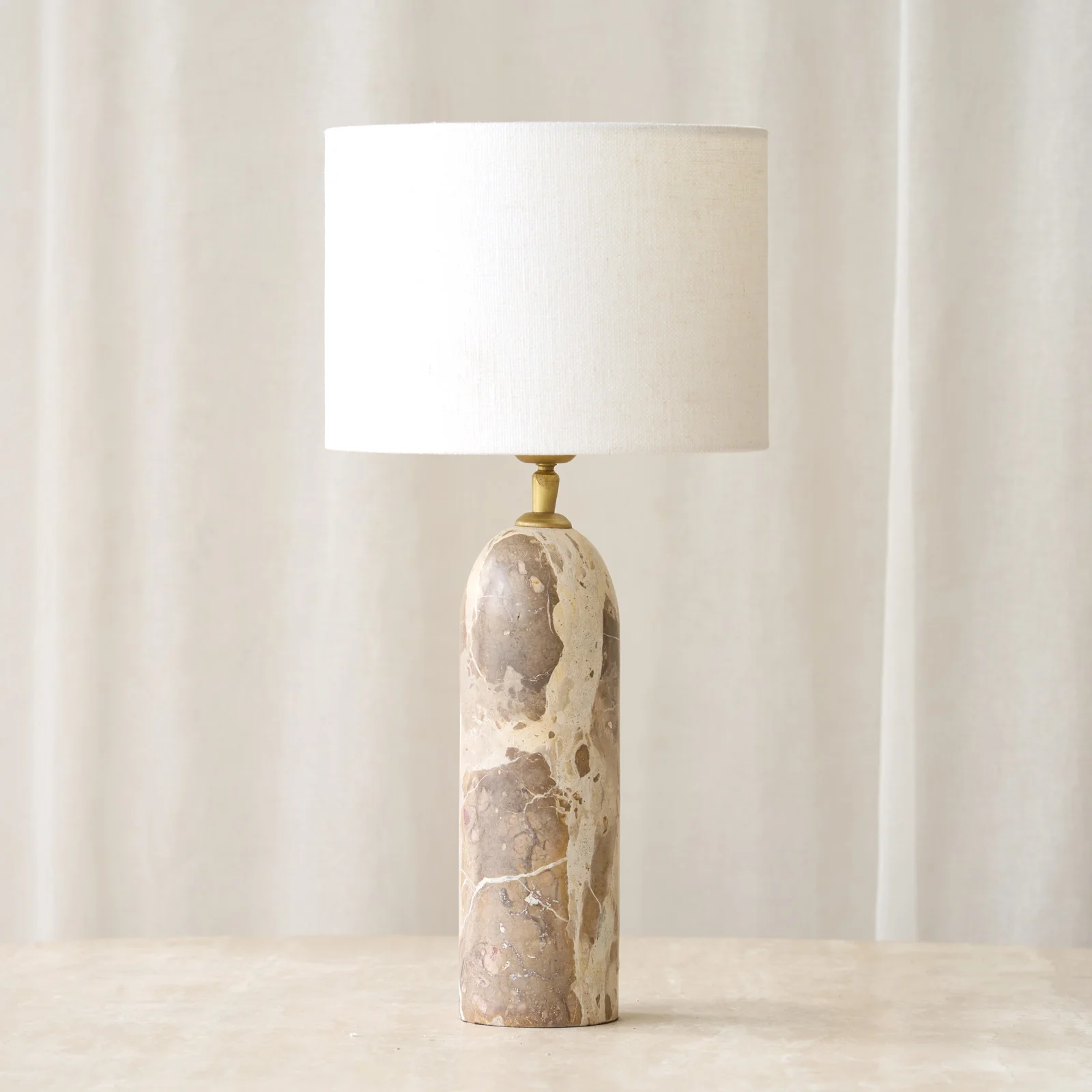 Luxury Maliki Table Lamp Marble 35cm Sophisticated