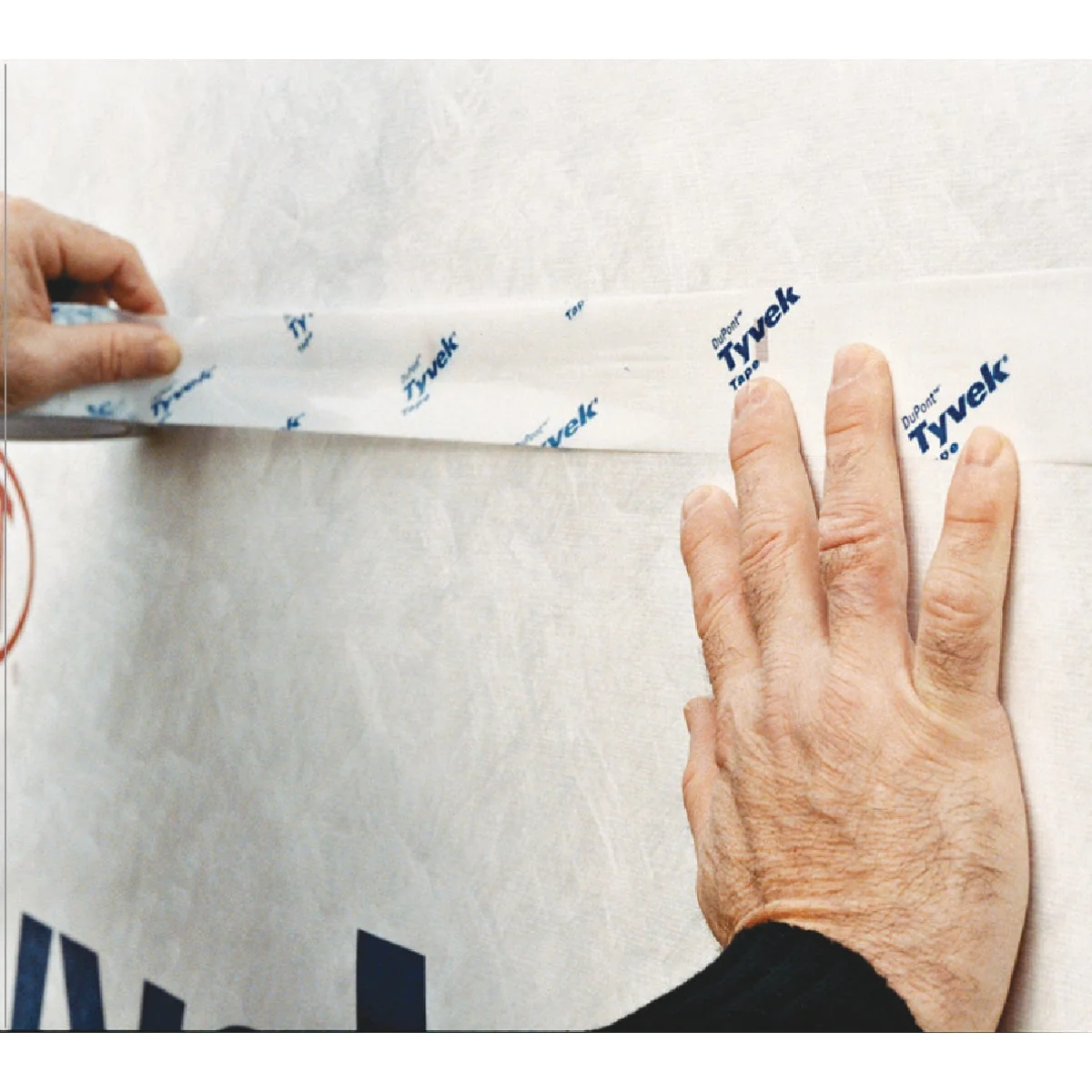 Safe Tyvek 2 In. x 55 Yds. White Sheathing Tape Flexible
