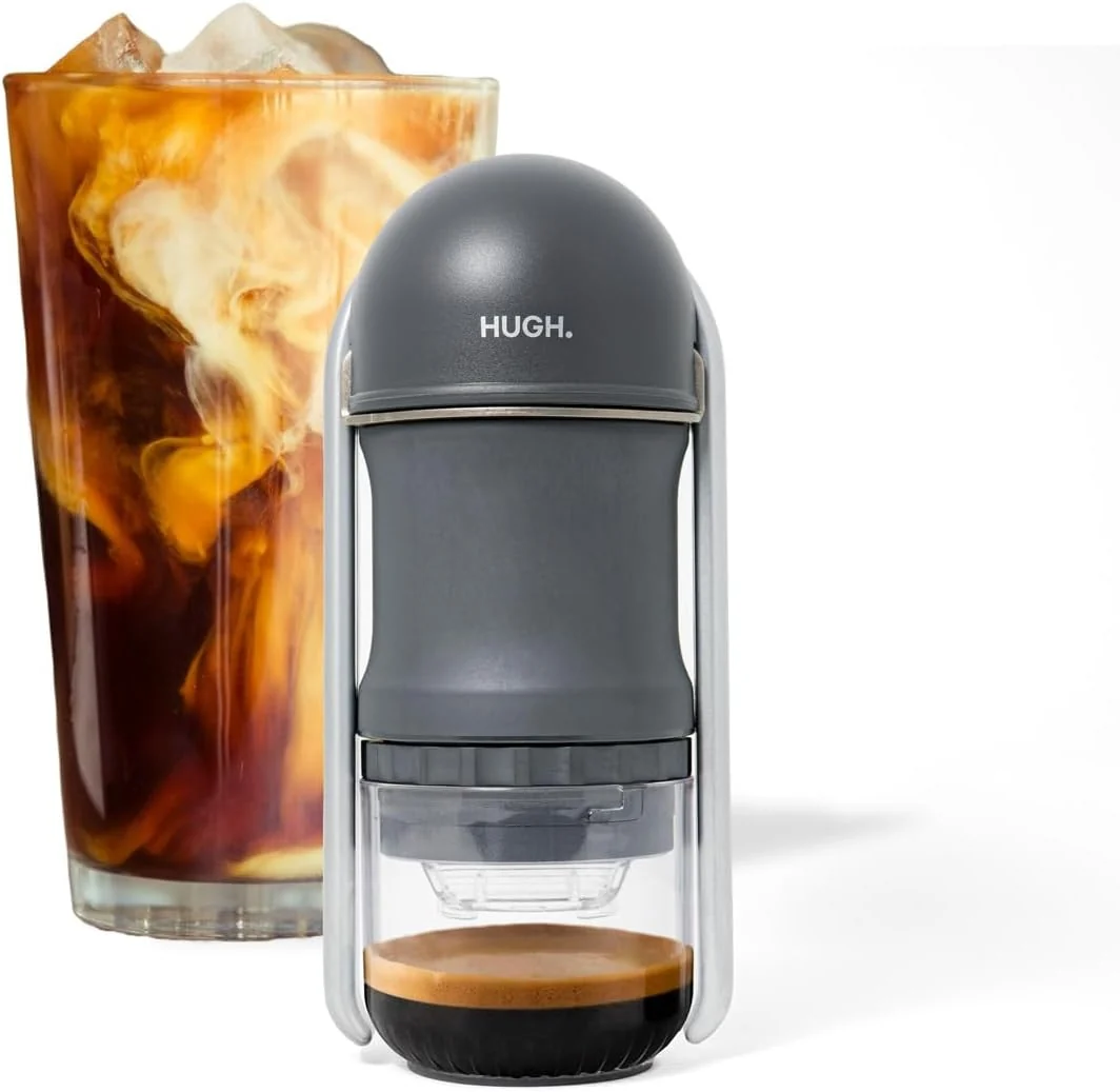 Recyclable V4 Manual Espresso Machine – Portable Lever Espresso Maker with Non-Pressurized 51mm Basket Electricity- 590g Lightweight Travel Camping amp Home Barista Crema Made in Korea Original Design