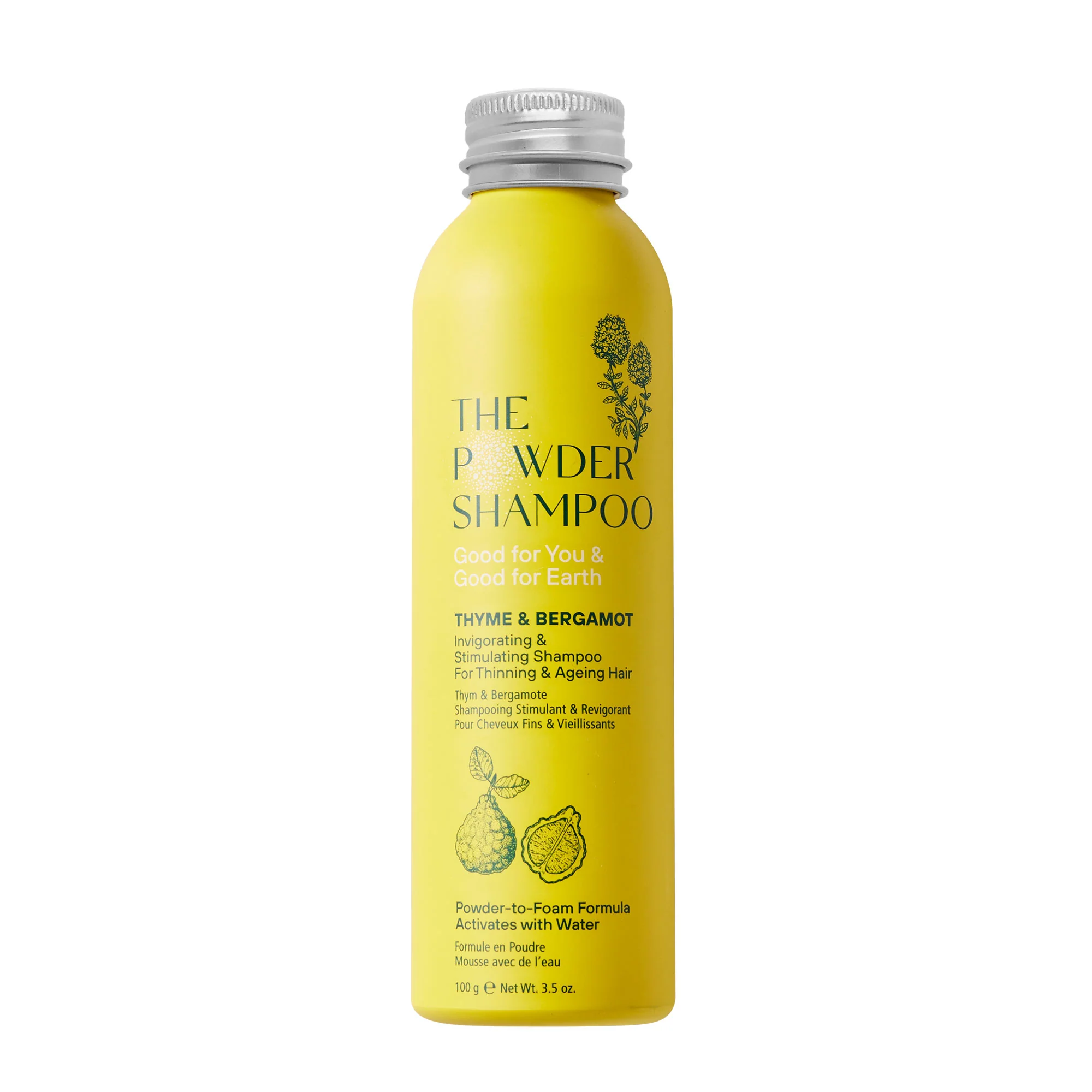 Secure The Powder Shampoo Invigorating Powder Shampoo for Thinning Ageing Hair Certified