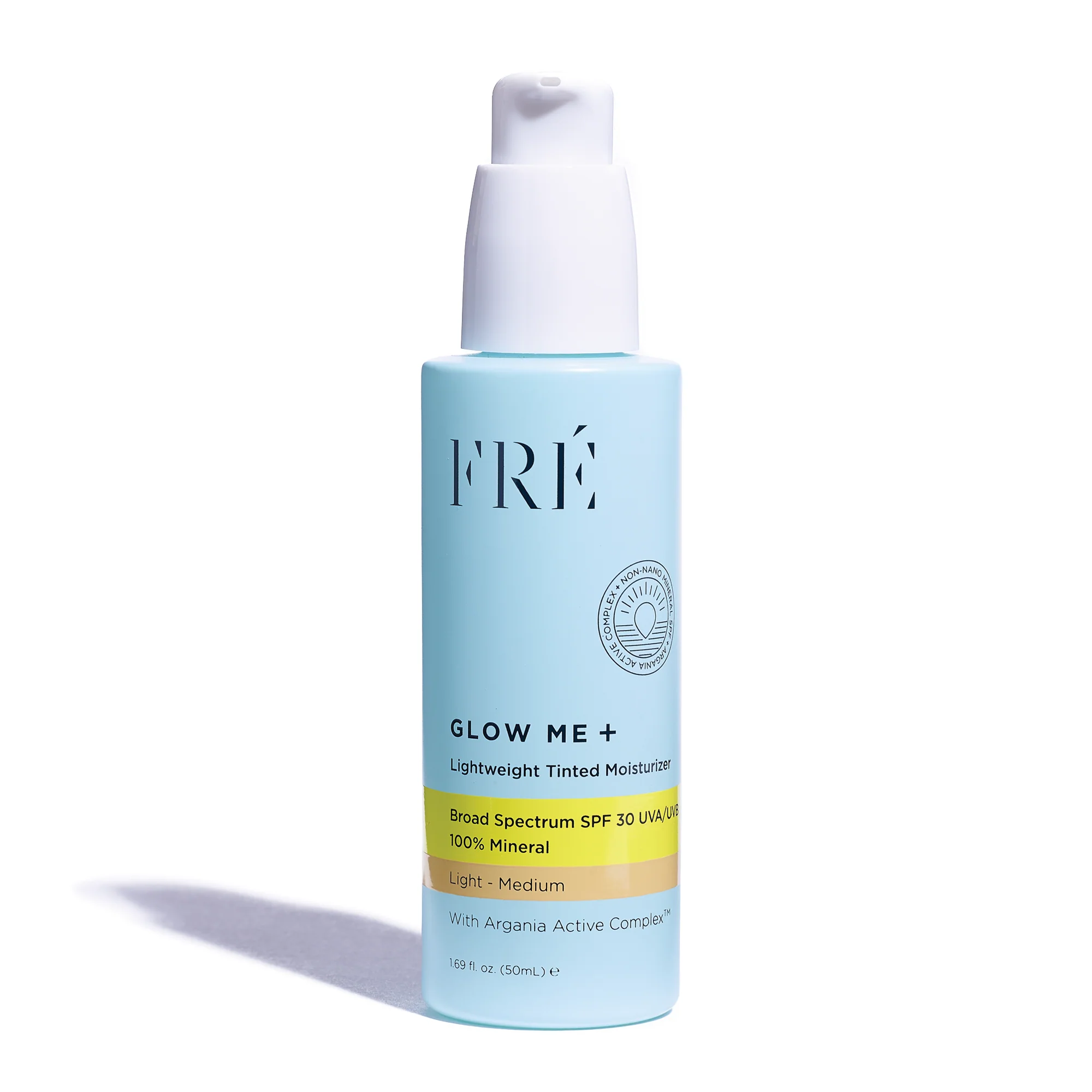 Fine Crafted FRÉ Skincare GLOW ME Tinted Mineral SPF 30 Moisturizer Durable