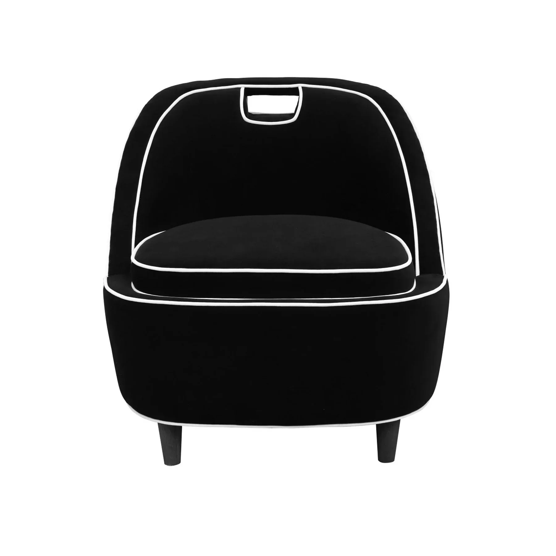 Premium Ebony Club Chair Environmentally Friendly