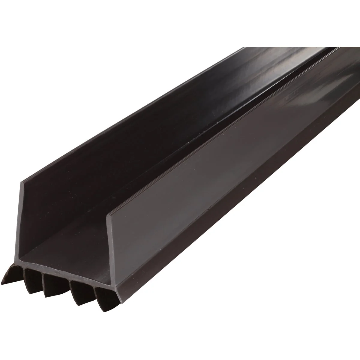 Organic M-D 36 In. Brown Cinch Slide-On Under Door Seal Innovative