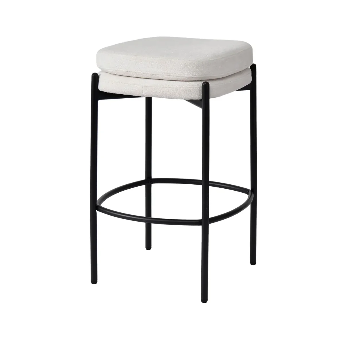 Soft Nina Counter Stool – Oatmeal Green