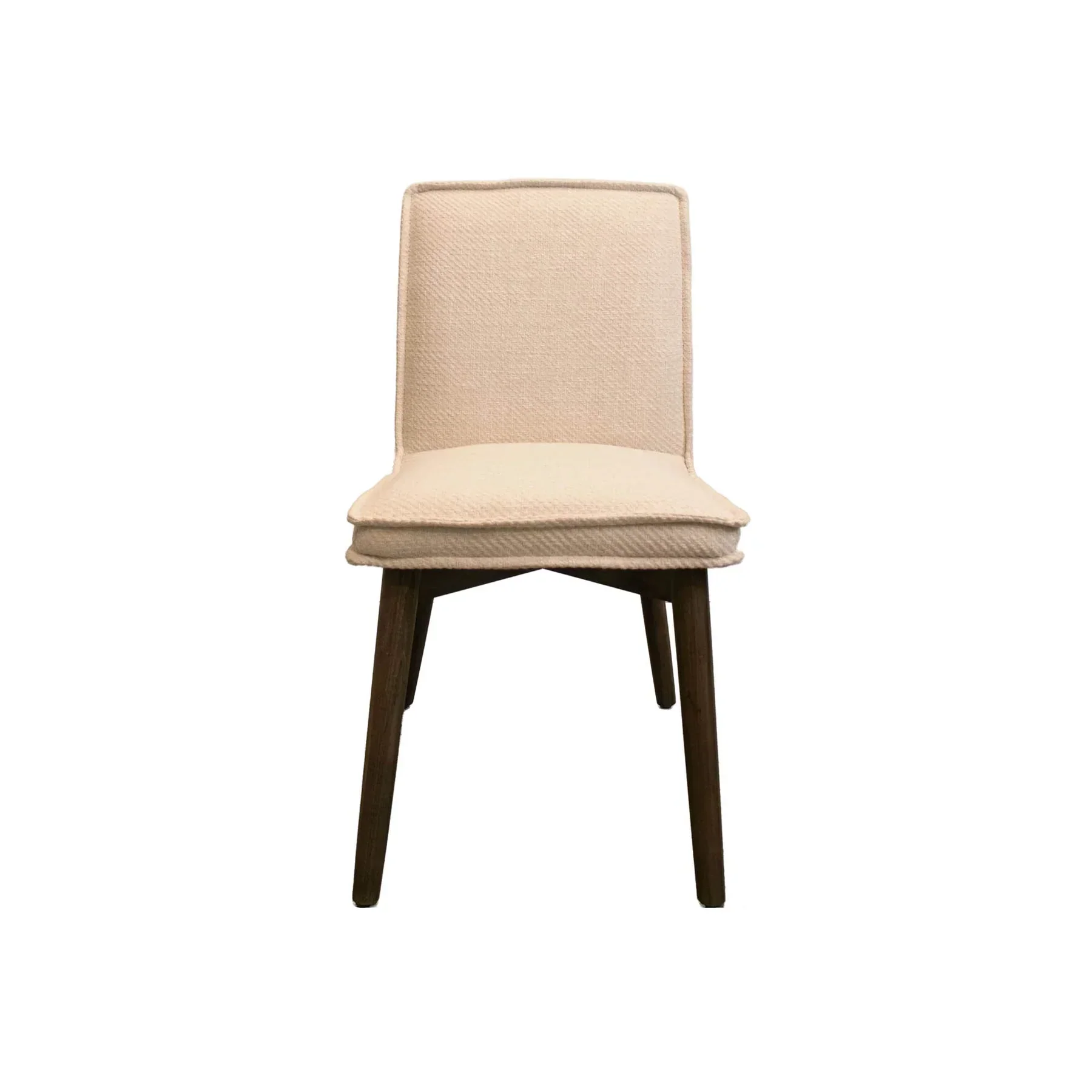 Enhanced Franklyn Dining Chair – Crosshatch Pebble Cream Recyclable