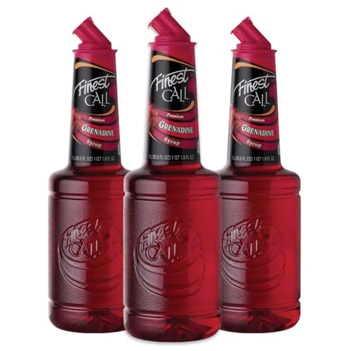 Consistent Premium Grenadine Syrup Drink Mix 101.4 Fl Oz Green