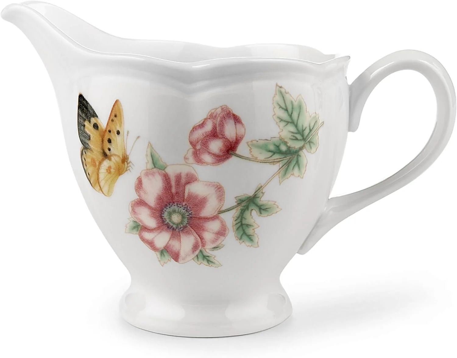 Detailed Lenox Butterfly Meadow Creamer White High-Quality